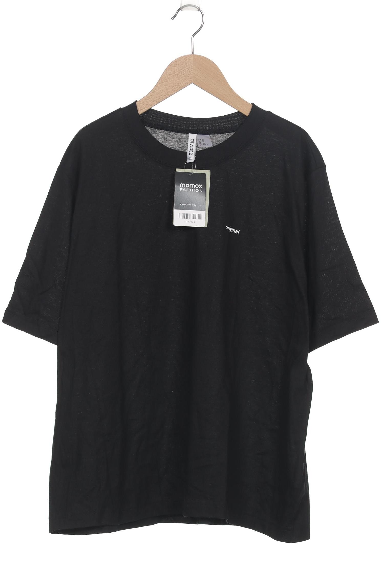 

H&M Damen T-Shirt, schwarz, Gr. 44