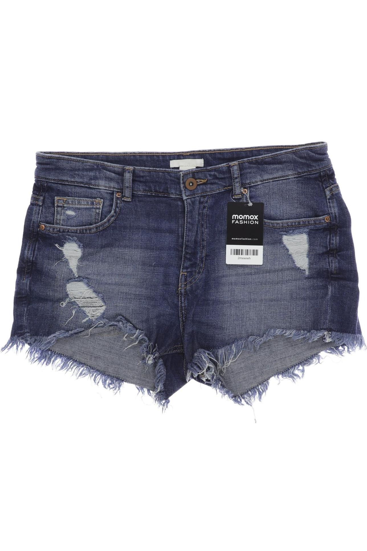 

H&M Damen Shorts, blau, Gr. 36
