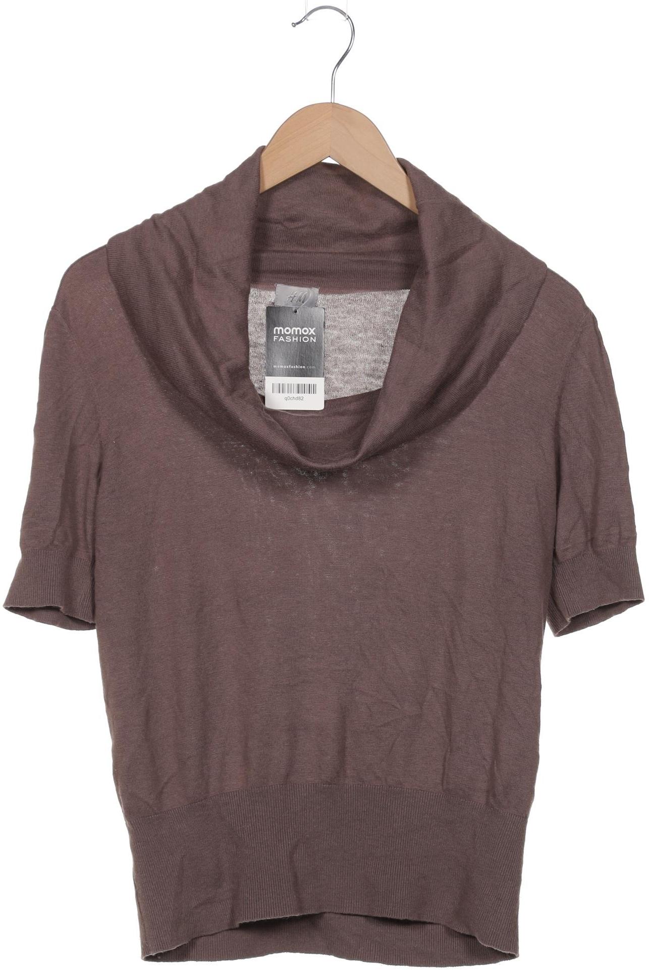 

H&M Damen T-Shirt, braun, Gr. 42
