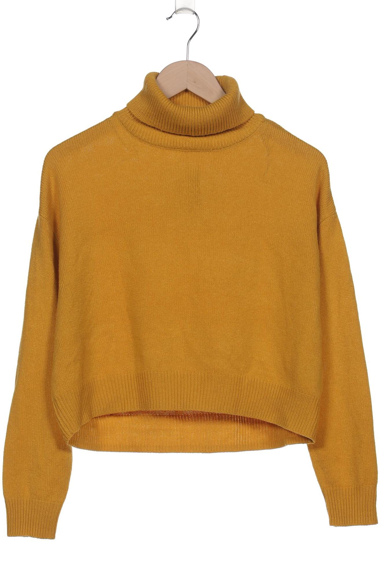 

H&M Damen Pullover, gelb, Gr. 36