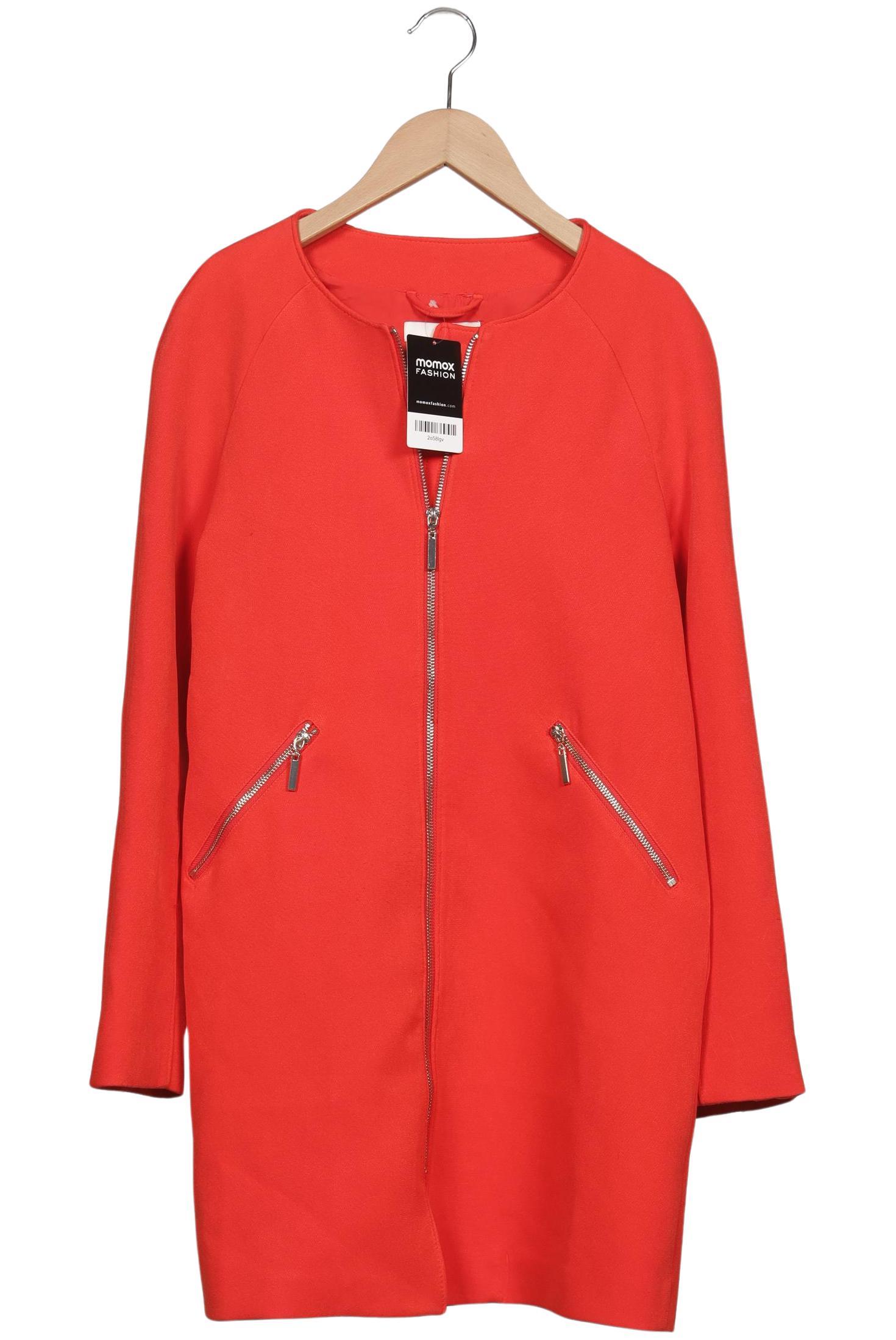 

H&M Damen Mantel, rot, Gr. 36