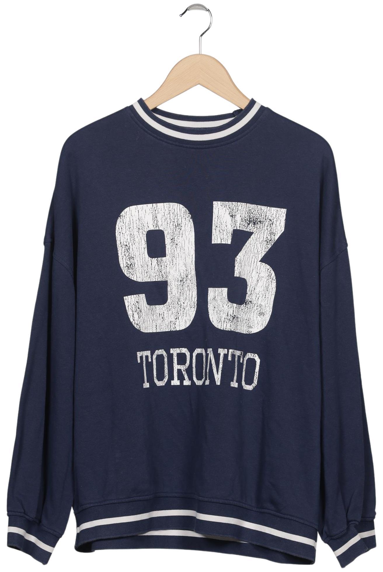 

H&M Damen Sweatshirt, marineblau, Gr. 36