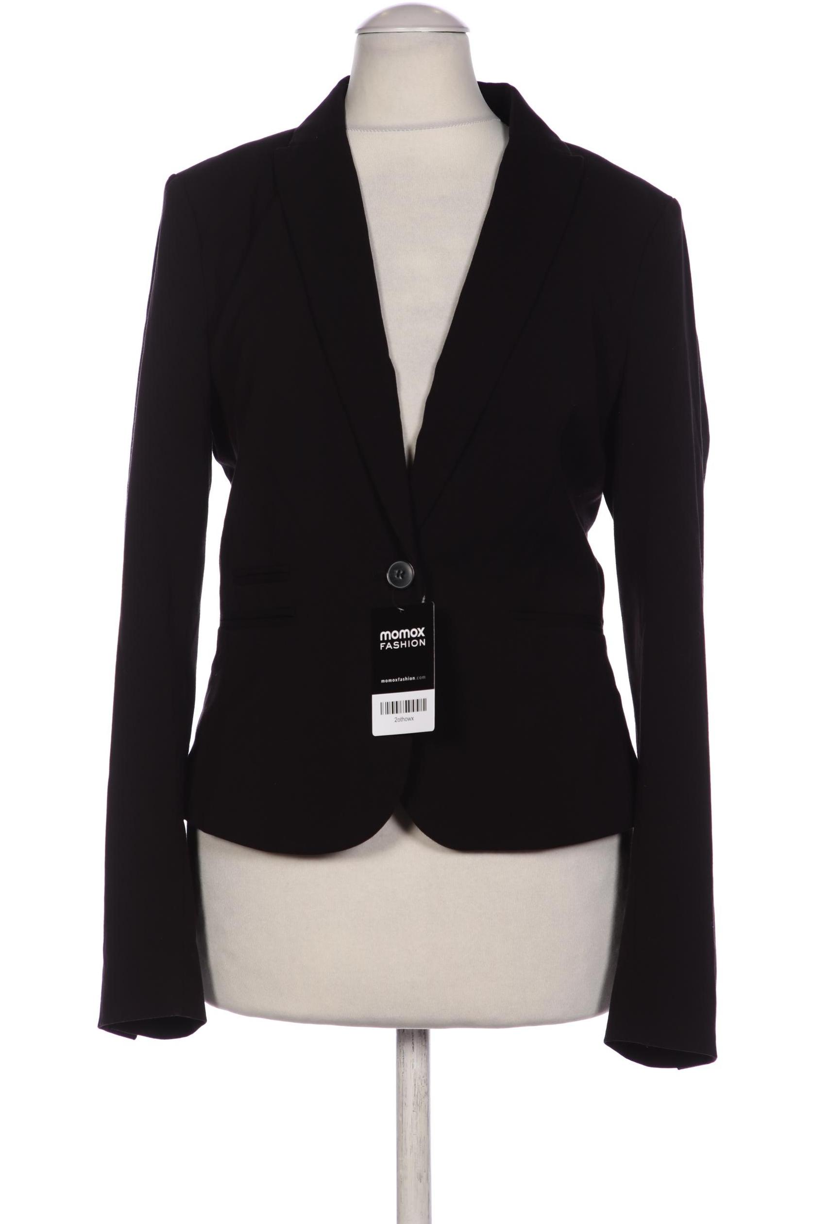 

H&M Damen Blazer, schwarz, Gr. 34