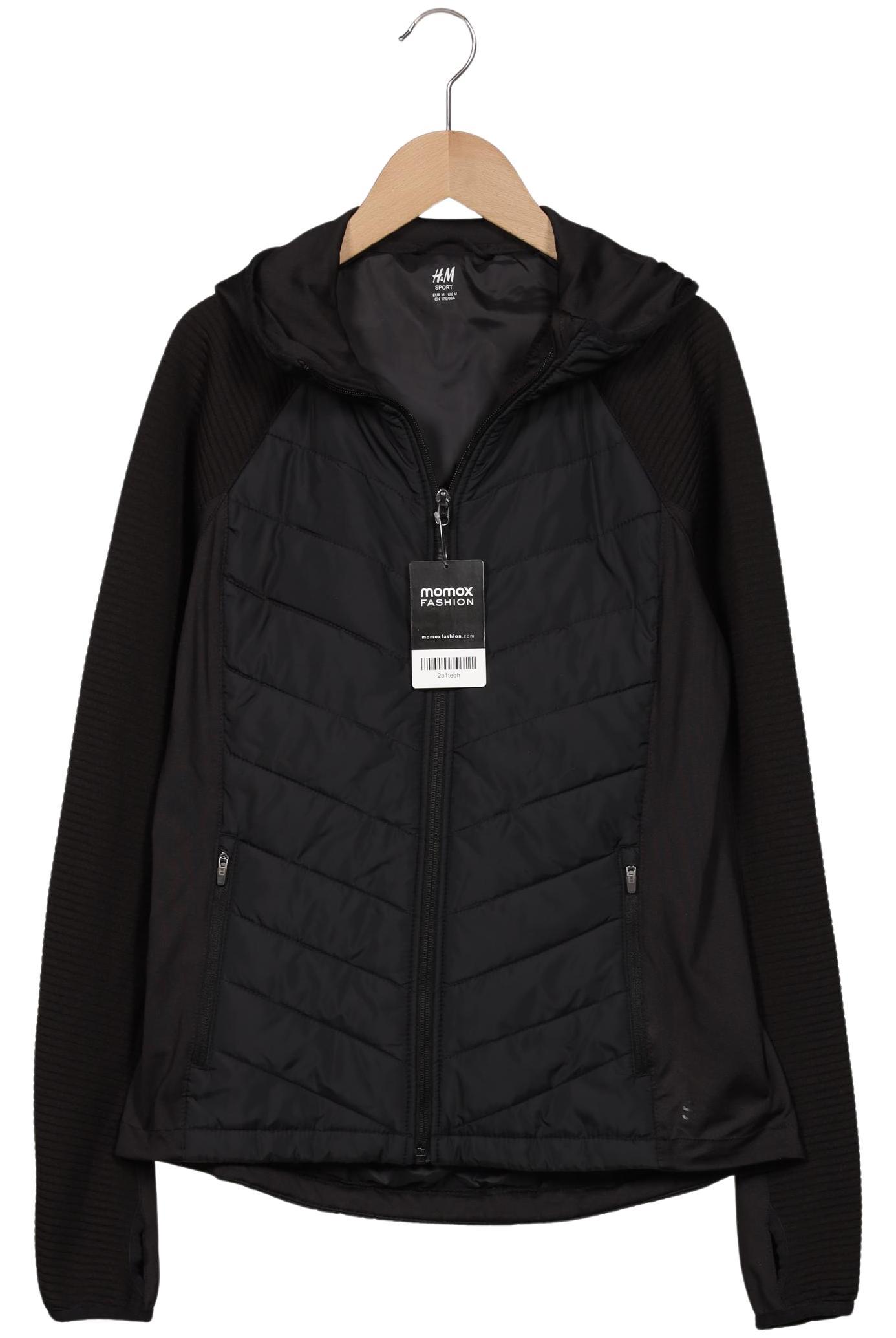 

H&M Damen Jacke, schwarz, Gr. 38