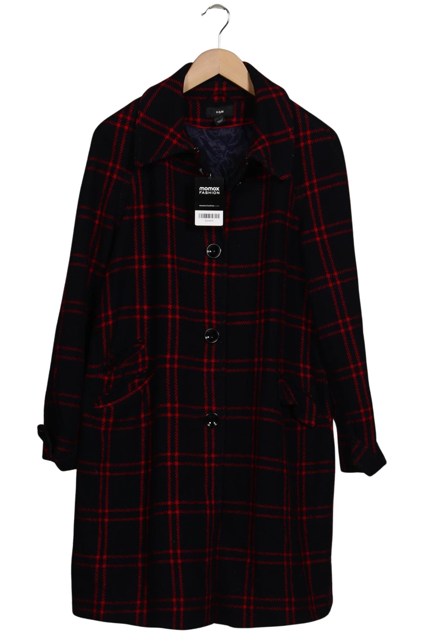 

H&M Damen Mantel, marineblau, Gr. 46