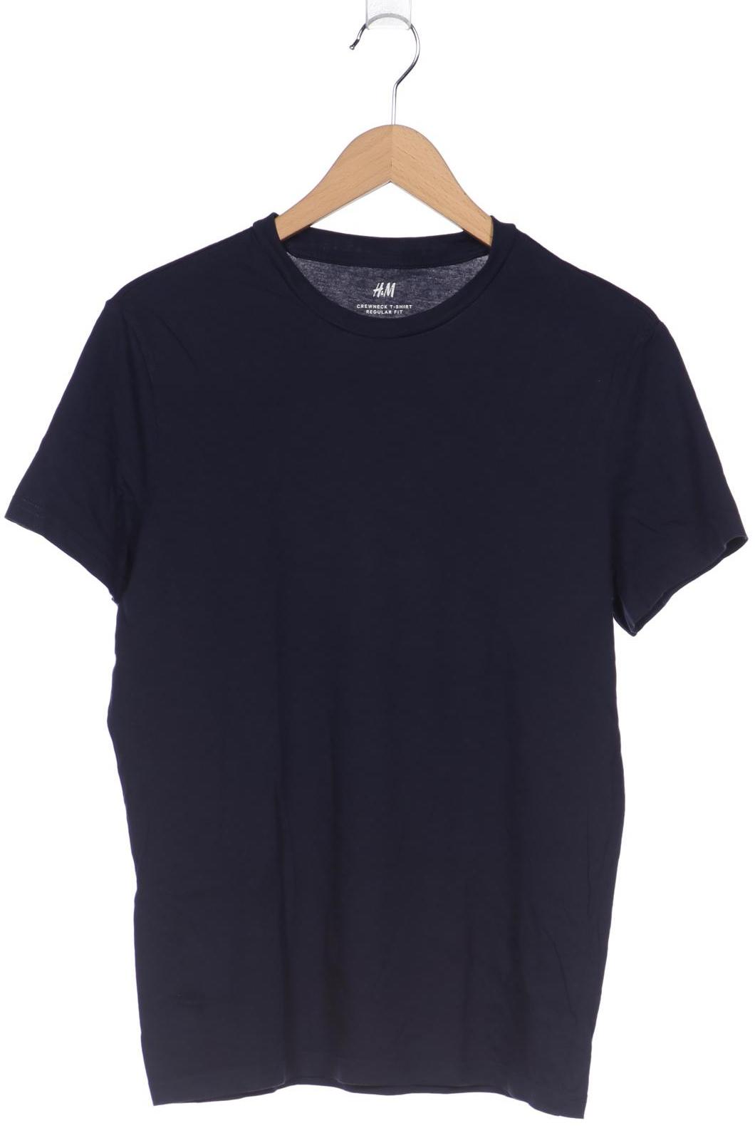 

H&M Damen T-Shirt, marineblau