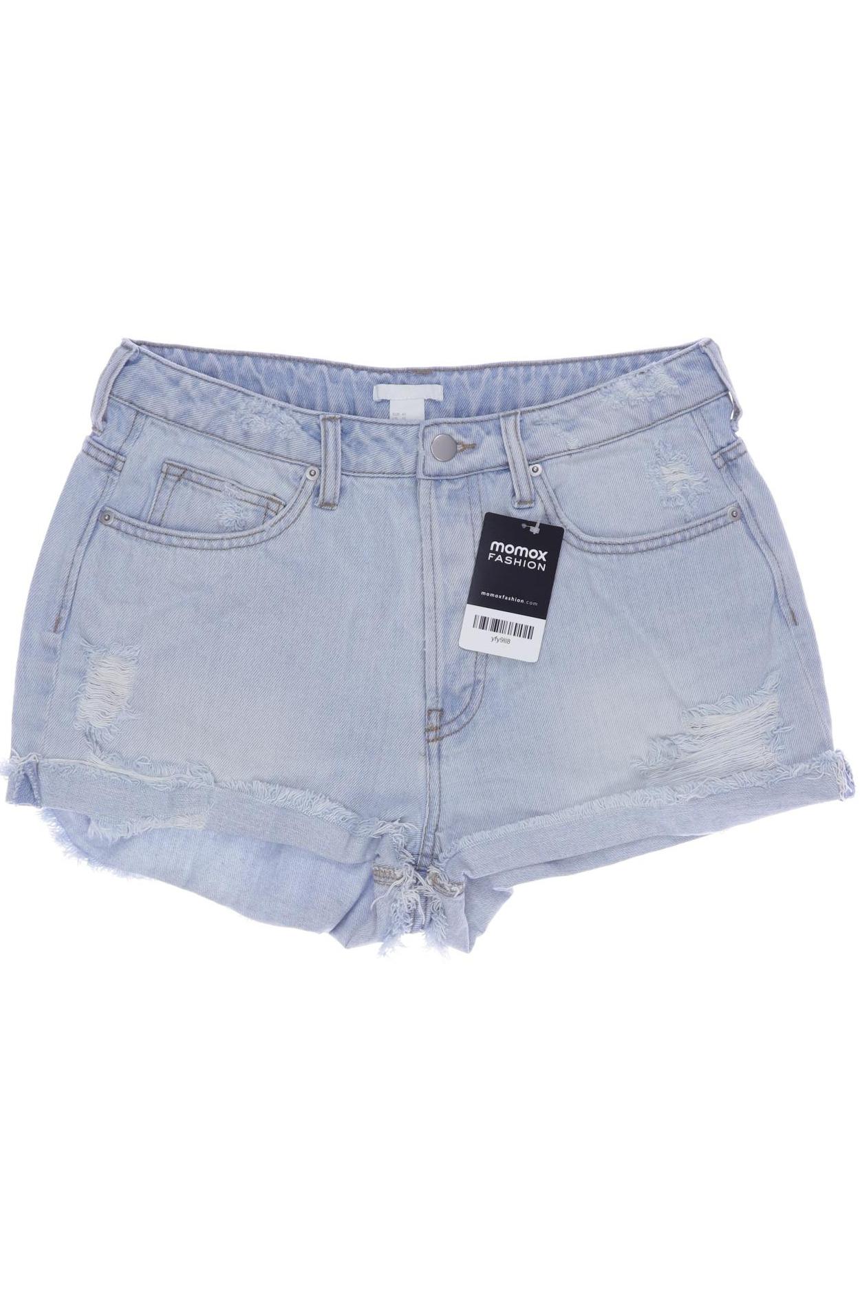 

H&M Damen Shorts, hellblau, Gr. 40