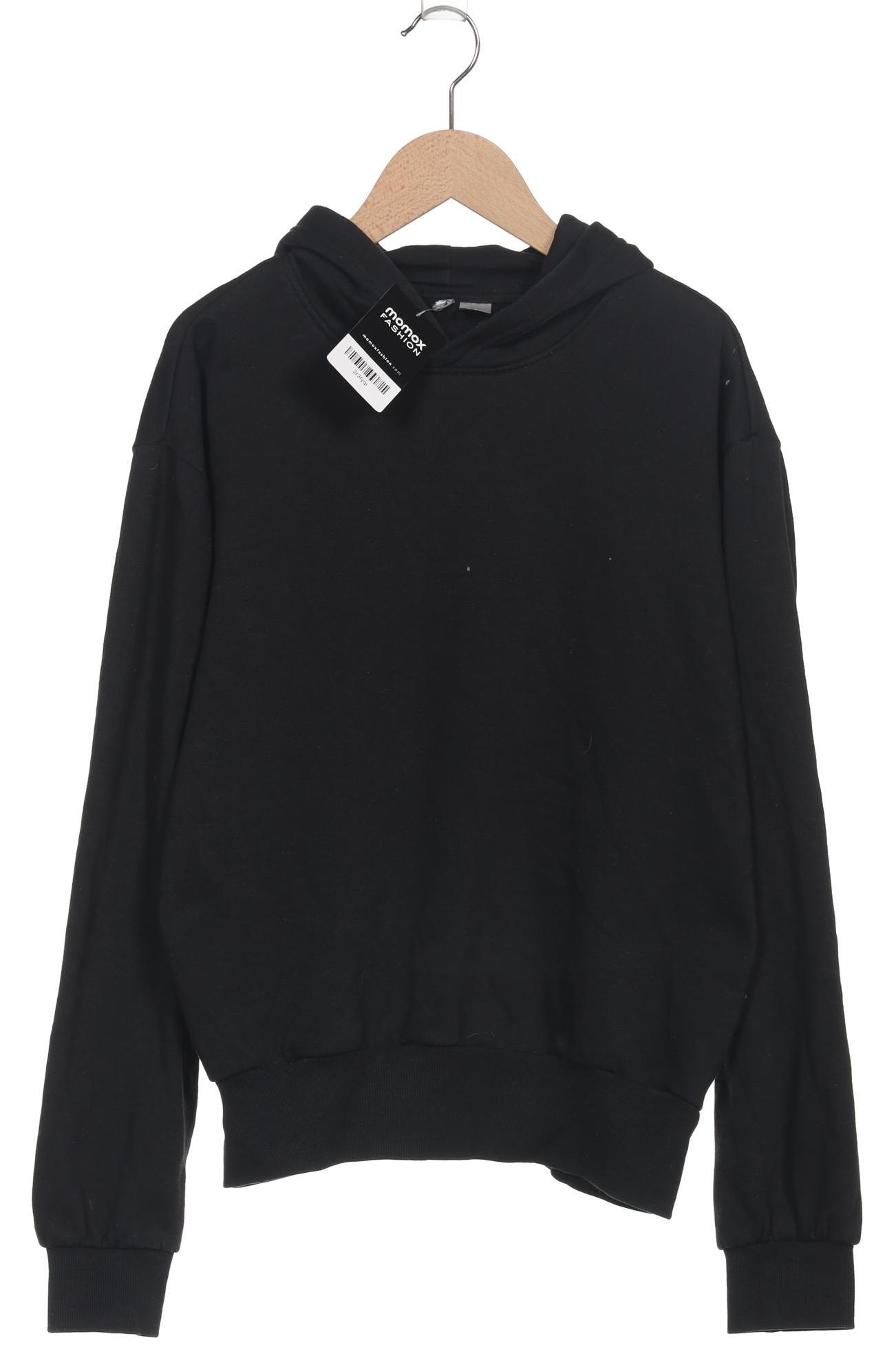 

H&M Damen Kapuzenpullover, schwarz, Gr. 36