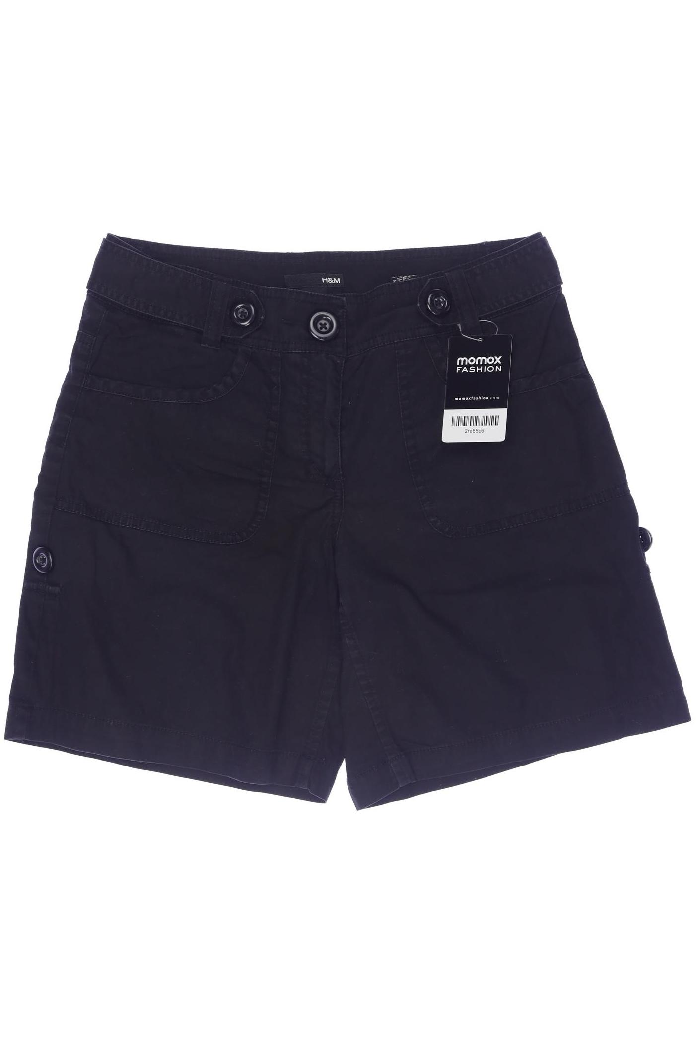 

H&M Damen Shorts, schwarz, Gr. 34