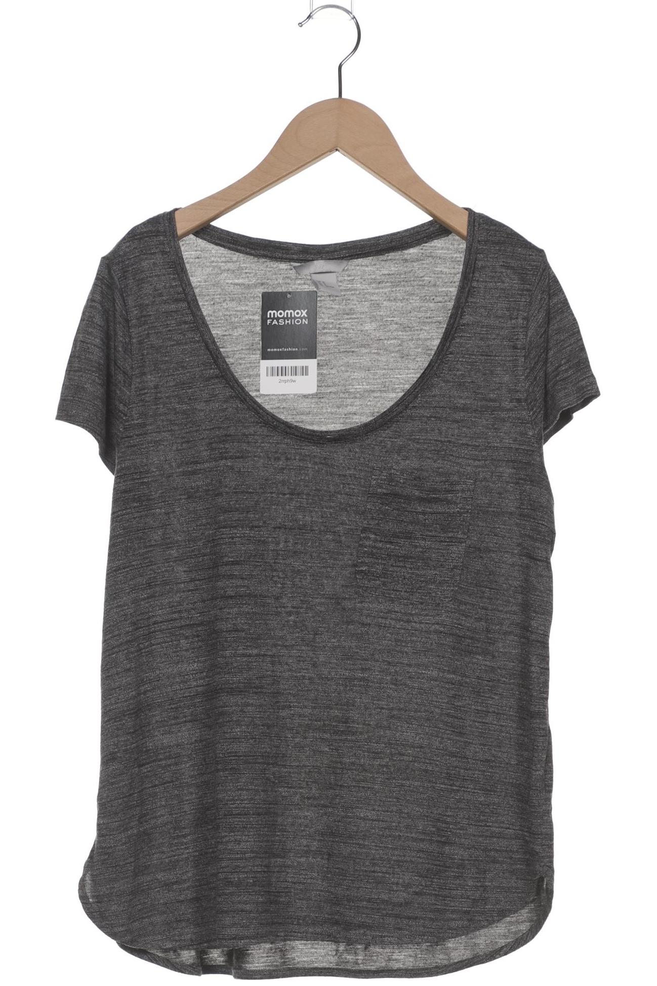 

H&M Damen T-Shirt, grau, Gr. 38