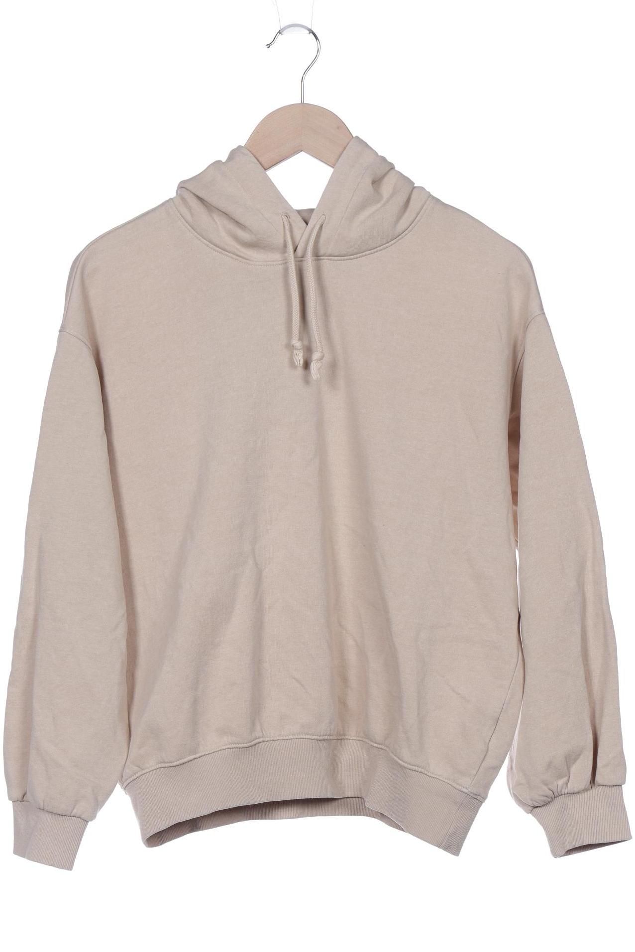 

H&M Damen Kapuzenpullover, beige, Gr. 34