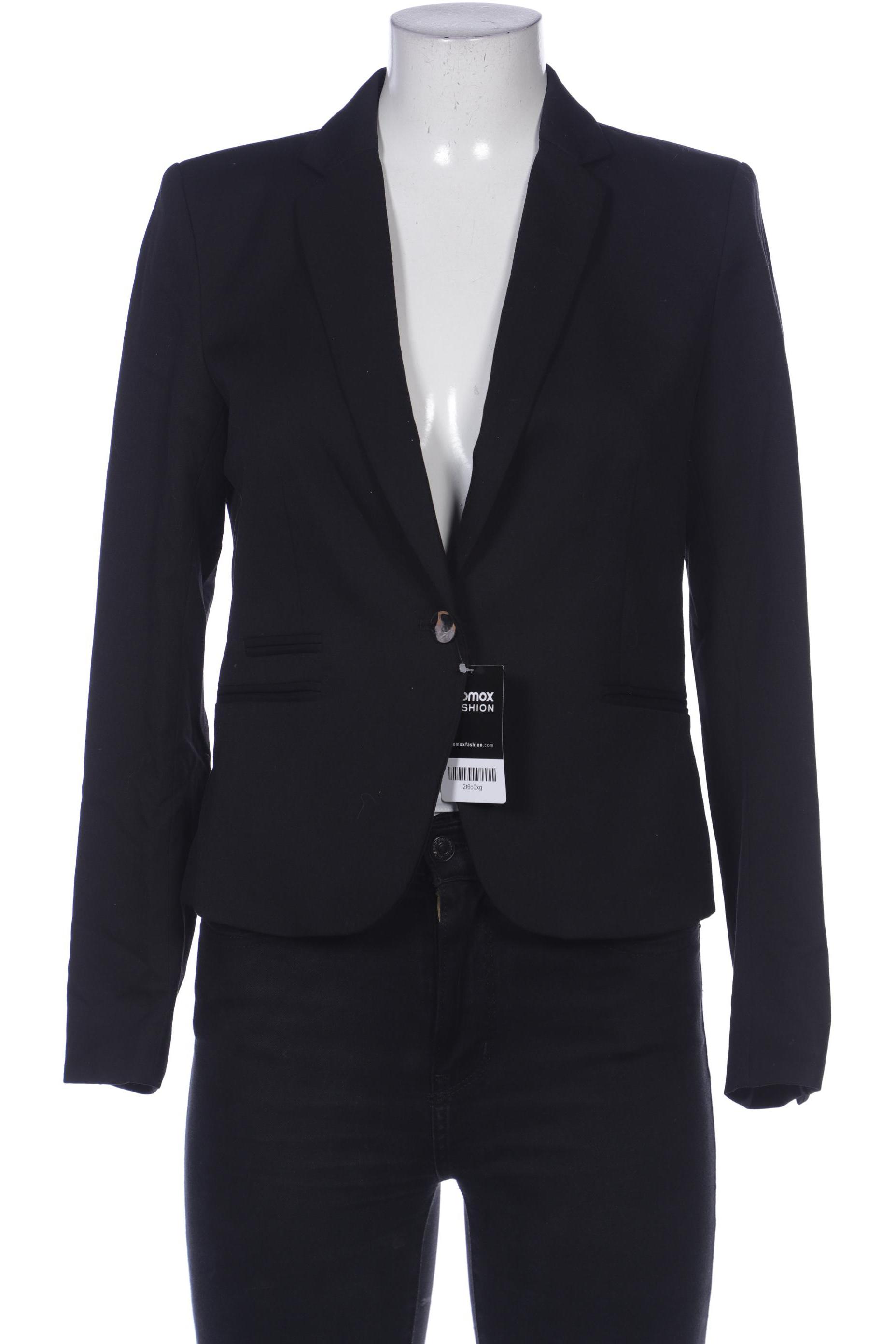 

H&M Damen Blazer, schwarz, Gr. 38