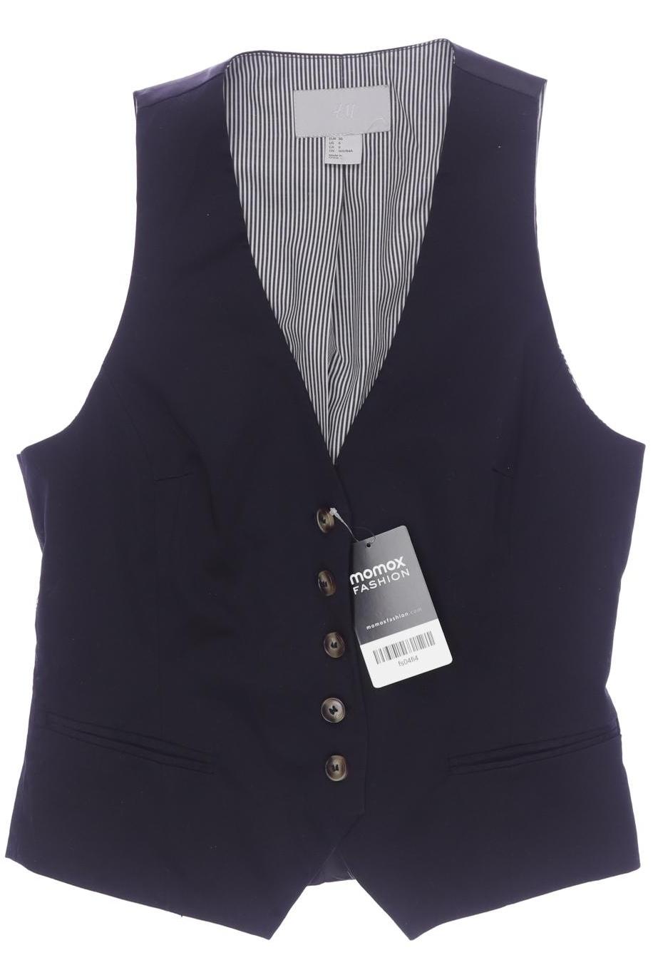 

H&M Damen Weste, schwarz, Gr. 36
