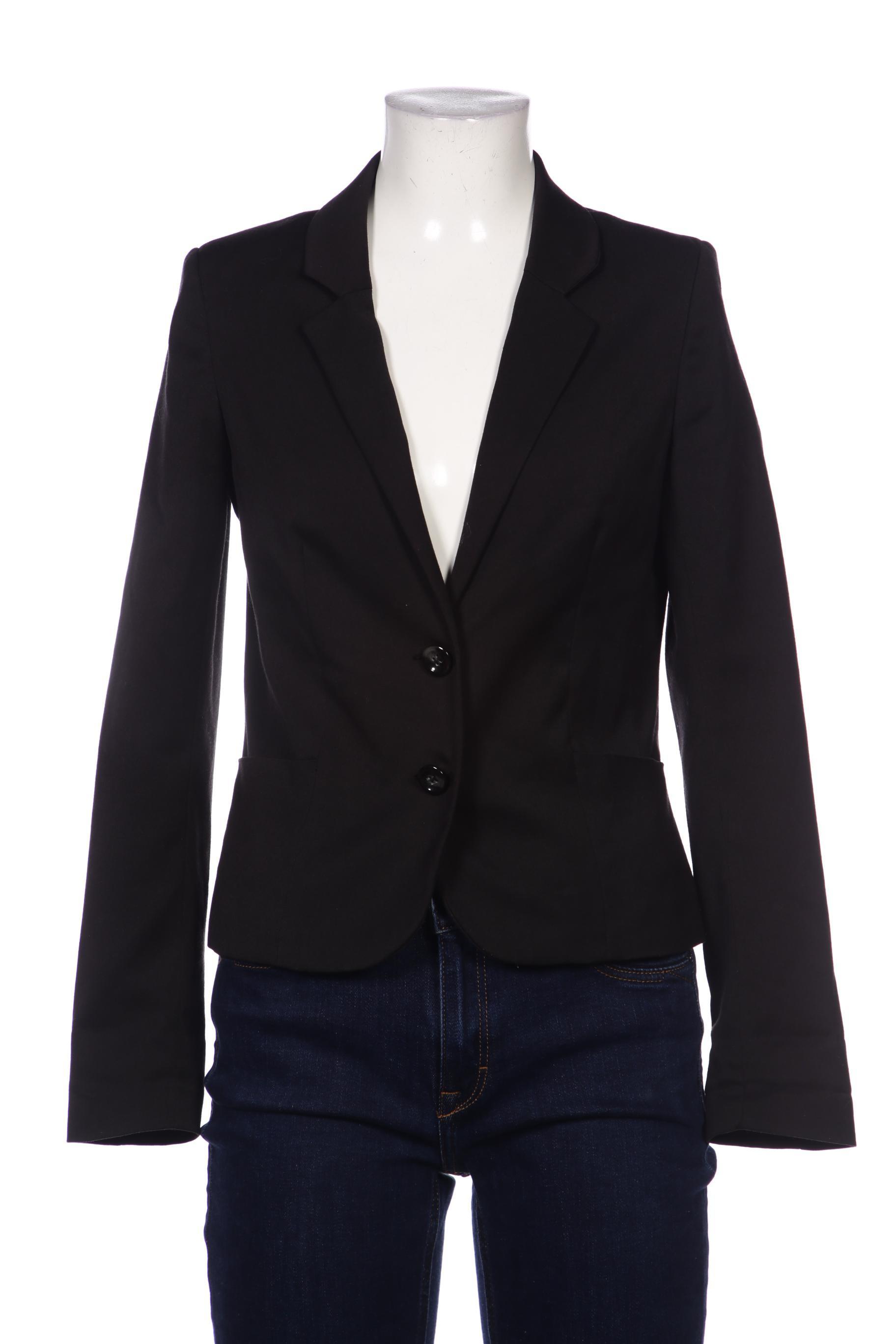 

H&M Damen Blazer, schwarz, Gr. 34