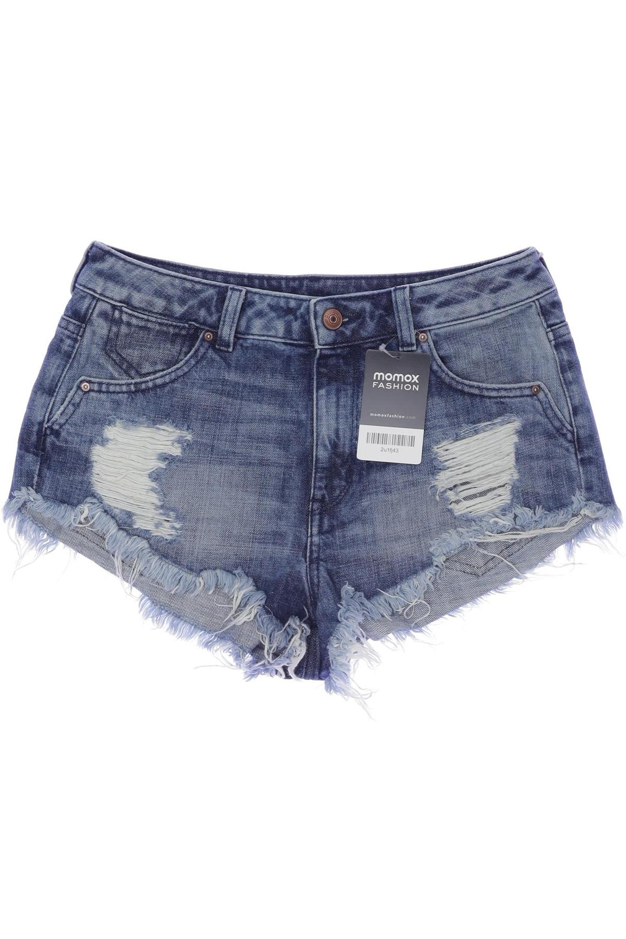 

H&M Damen Shorts, blau, Gr. 36