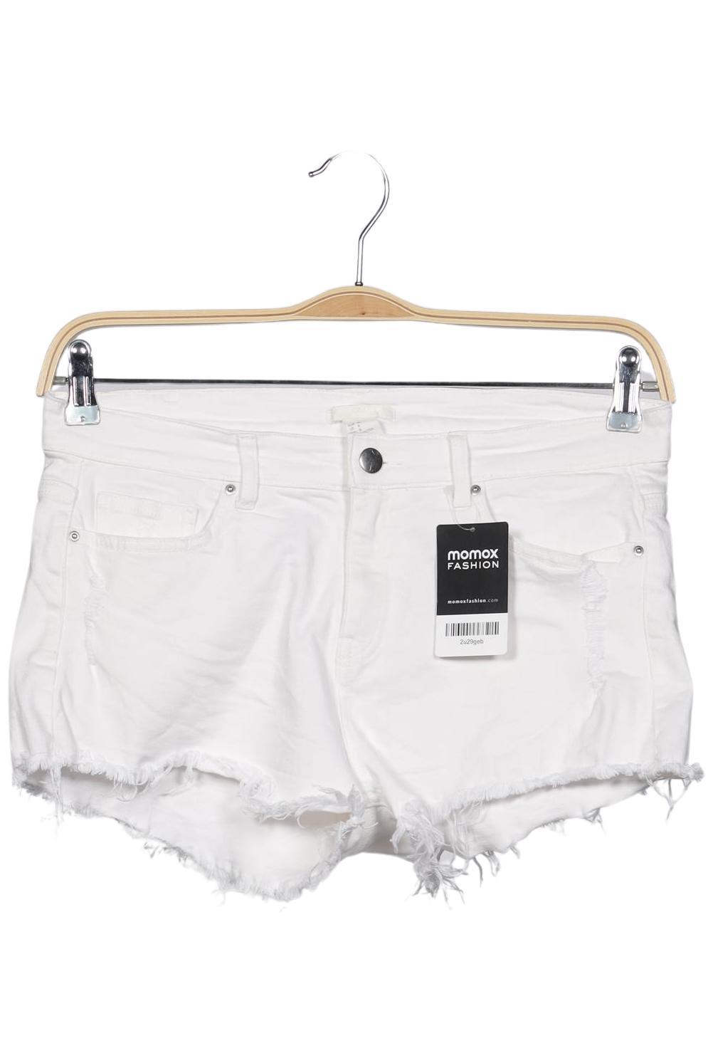 

H&M Damen Shorts, weiß, Gr. 38