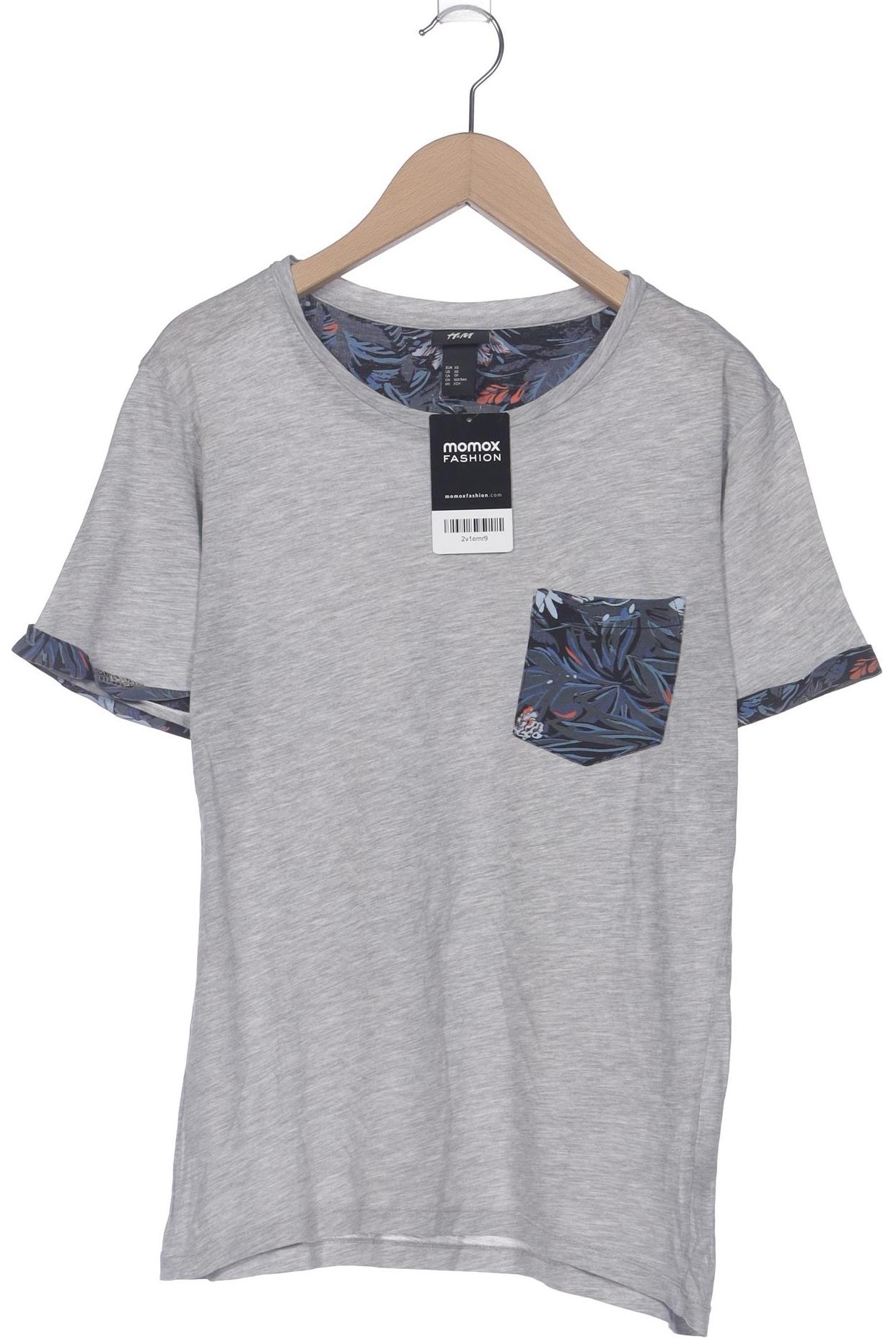 

H&M Damen T-Shirt, grau, Gr. 34