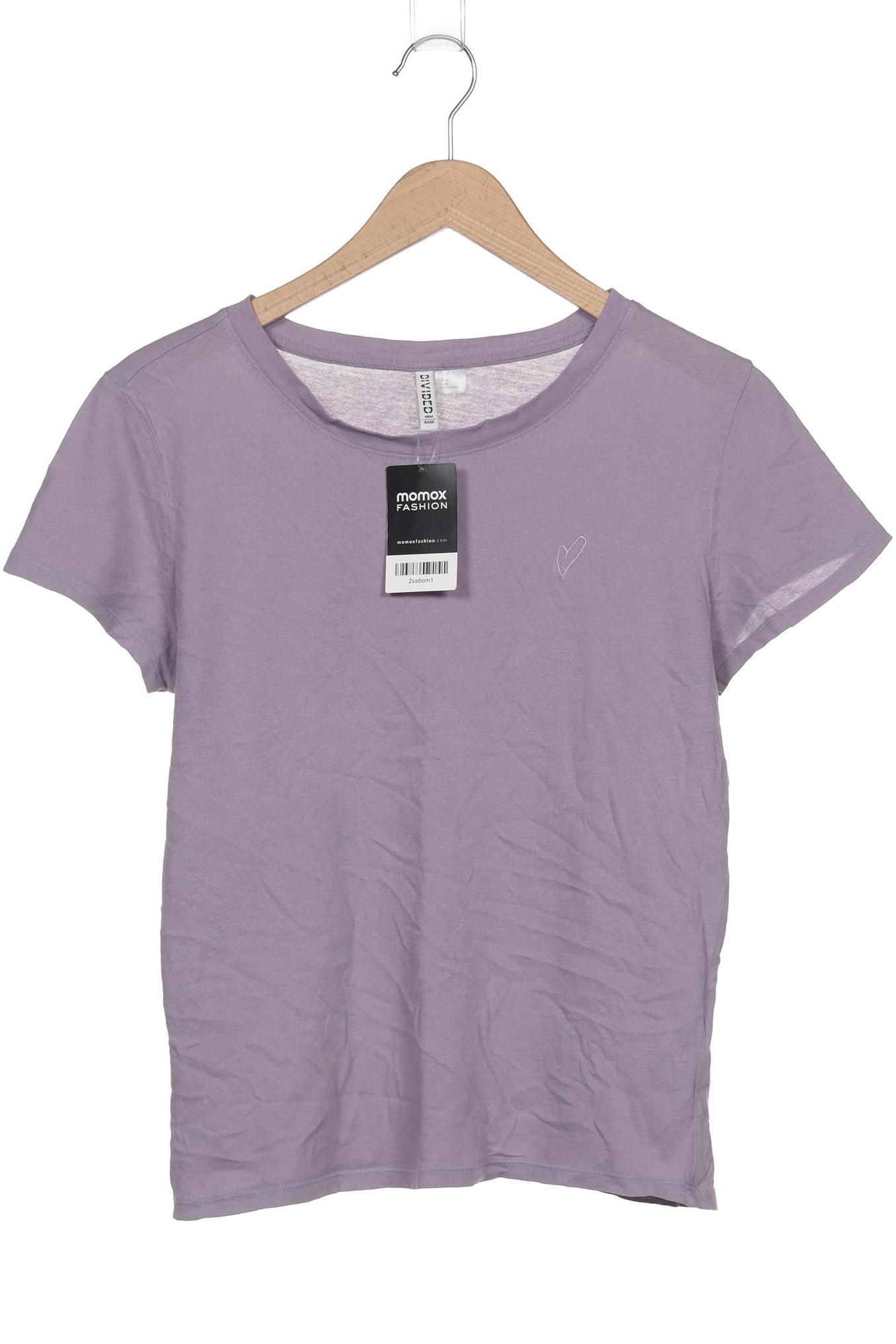

H&M Damen T-Shirt, flieder, Gr. 38