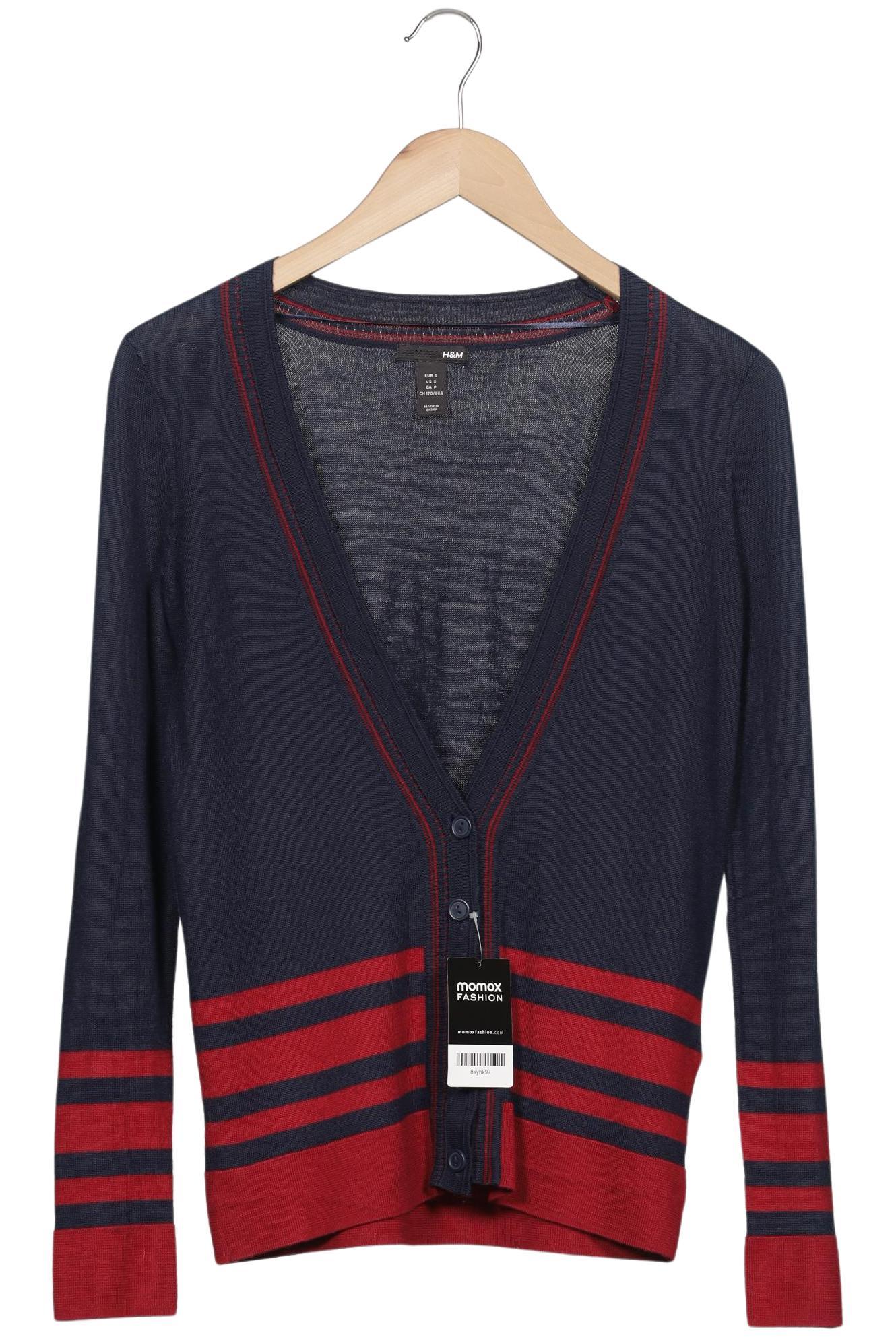 

H&M Damen Strickjacke, marineblau, Gr. 36