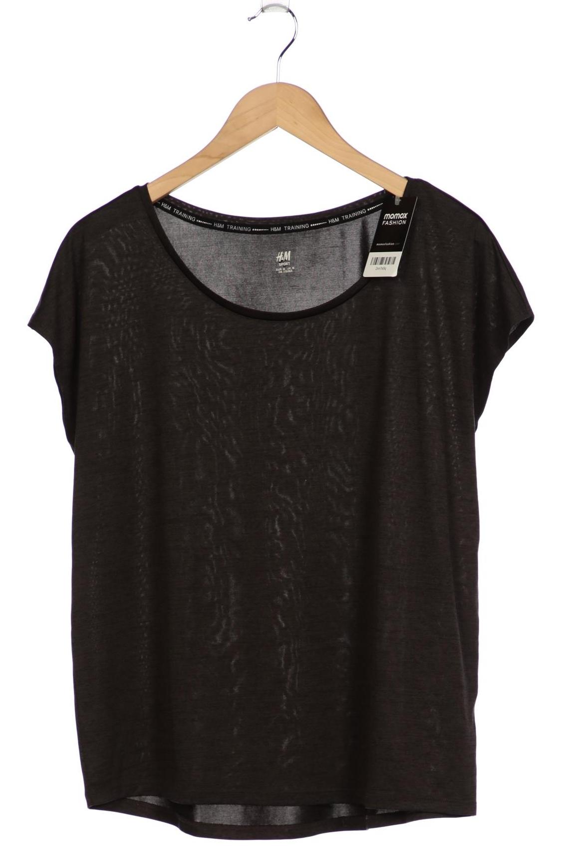 

H&M Damen T-Shirt, grau, Gr. 38