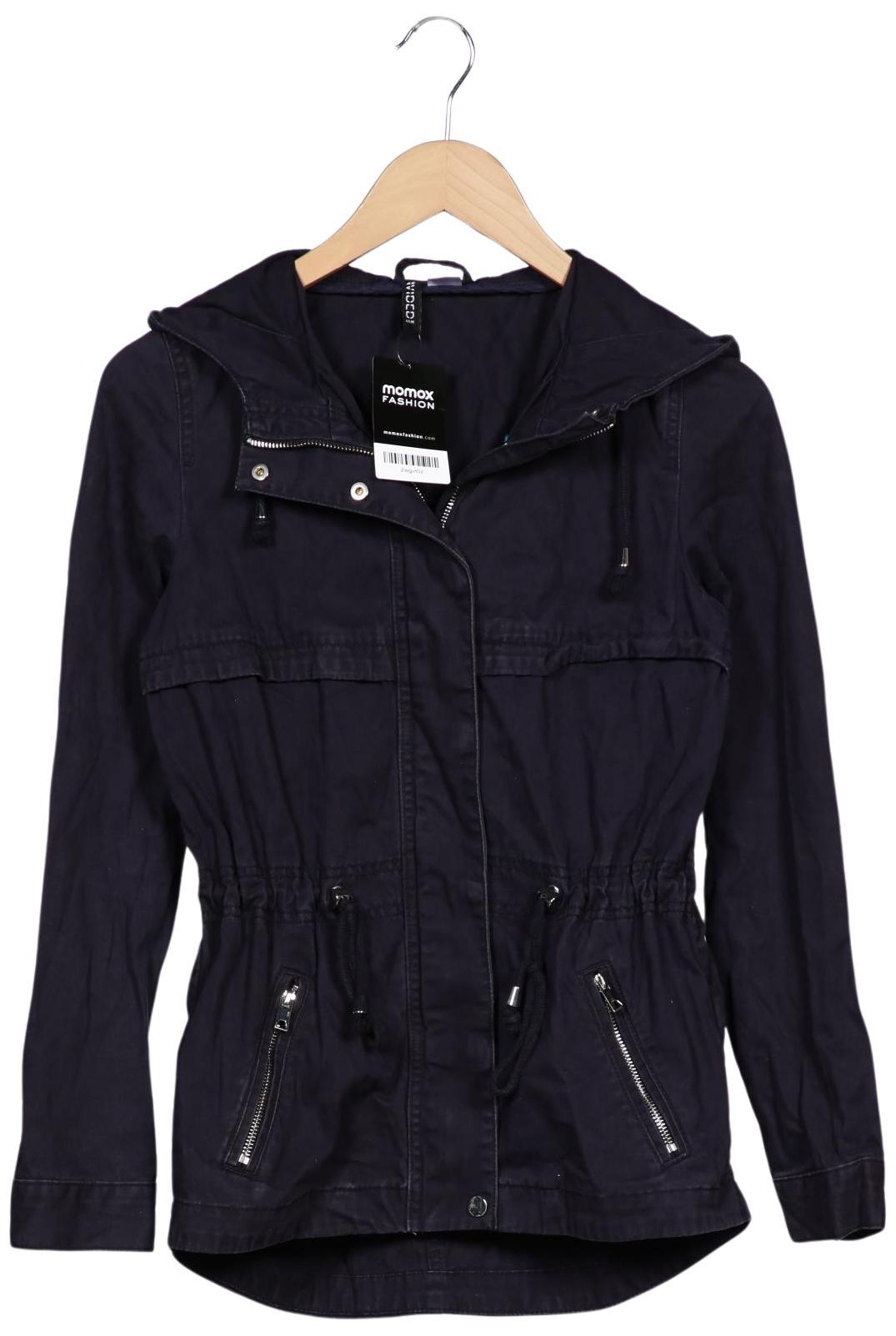 

H&M Damen Jacke, marineblau, Gr. 32