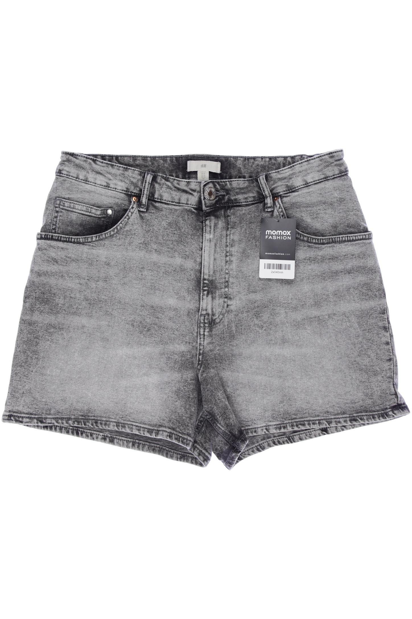 

H&M Damen Shorts, grau, Gr. 44