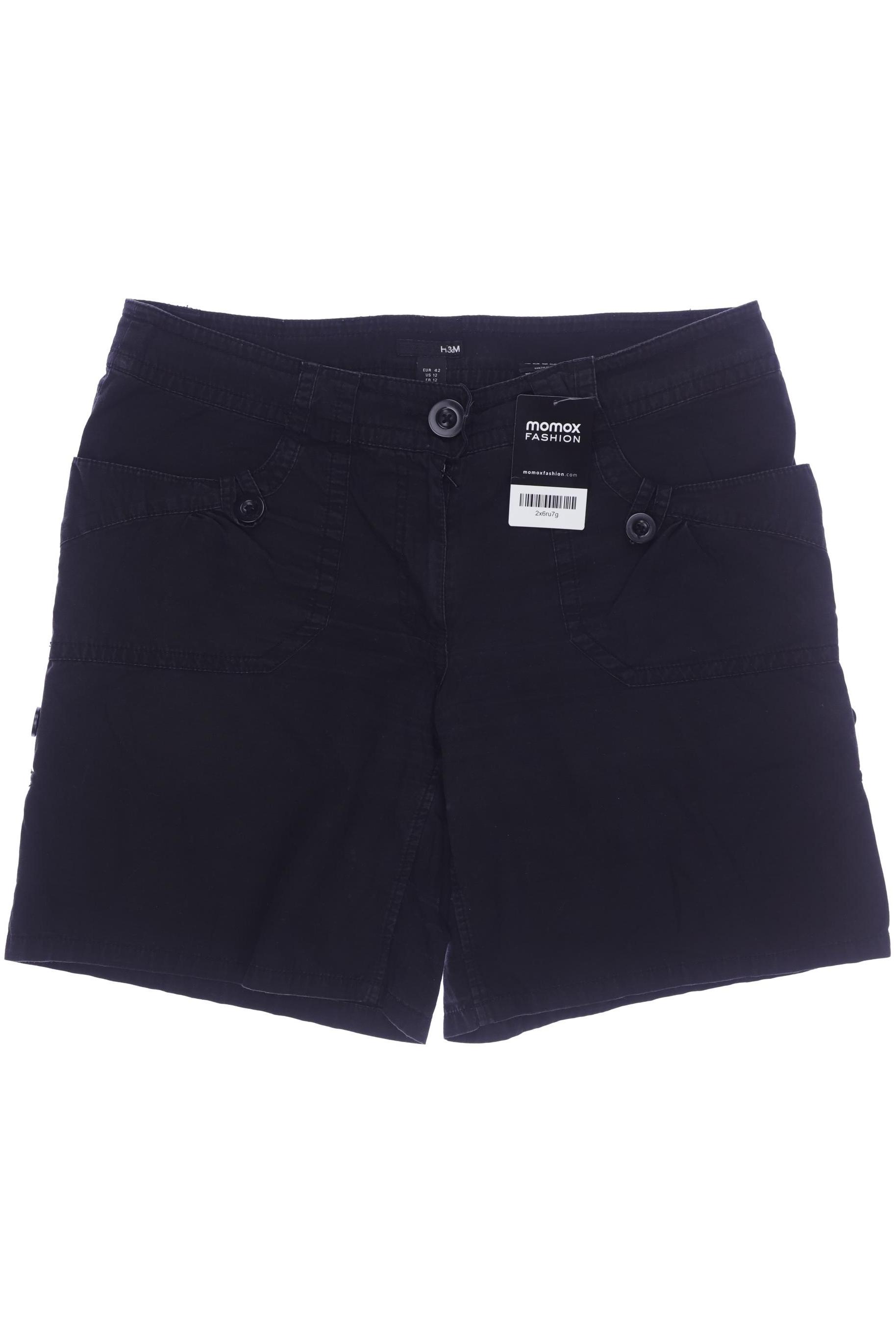 

H&M Damen Shorts, schwarz, Gr. 42