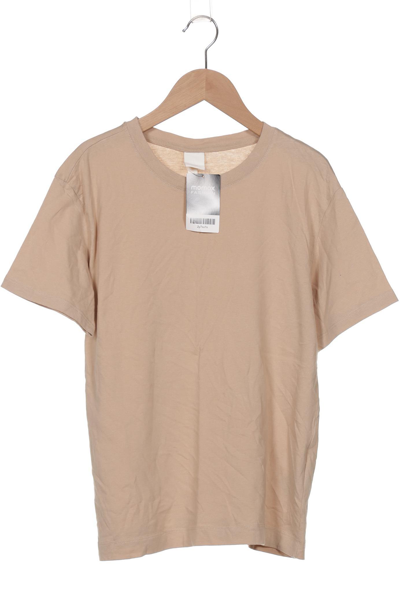 

H&M Damen T-Shirt, beige, Gr. 38