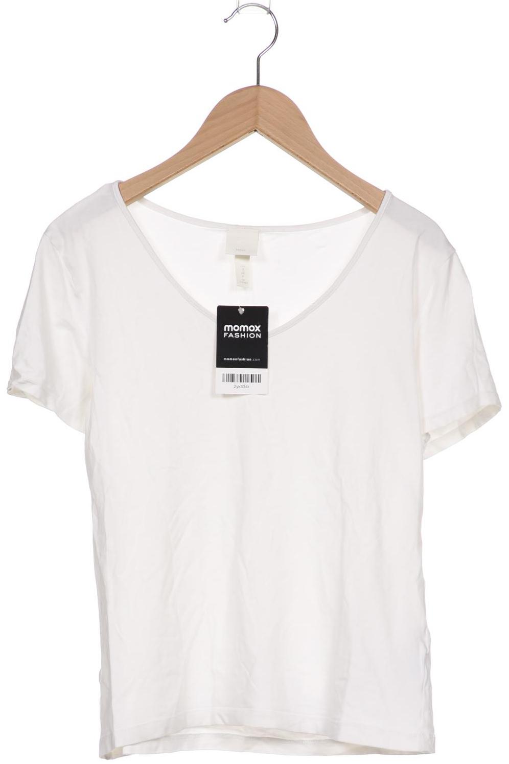 

H&M Damen T-Shirt, weiß