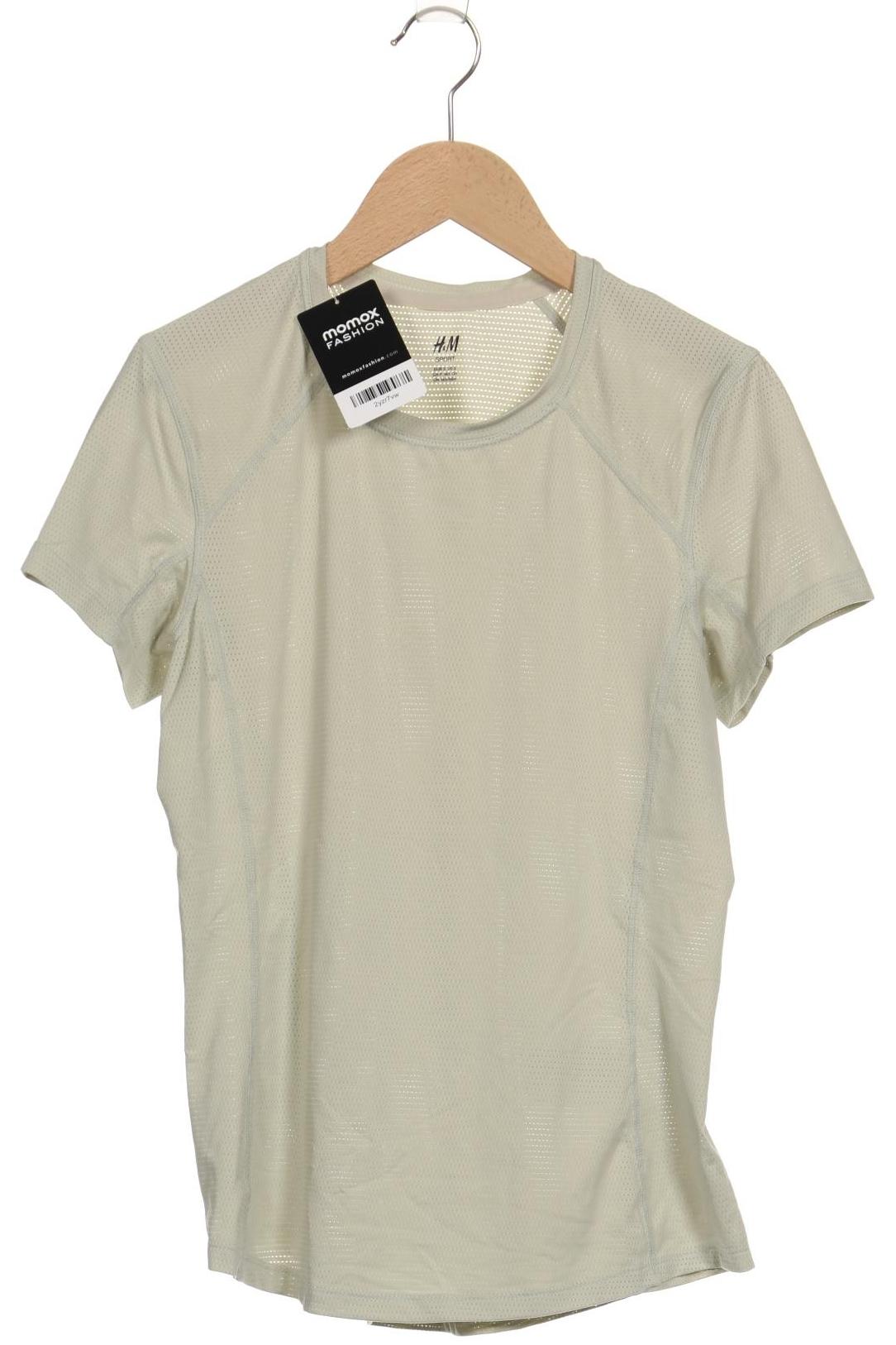 

H&M Damen T-Shirt, grün, Gr. 36