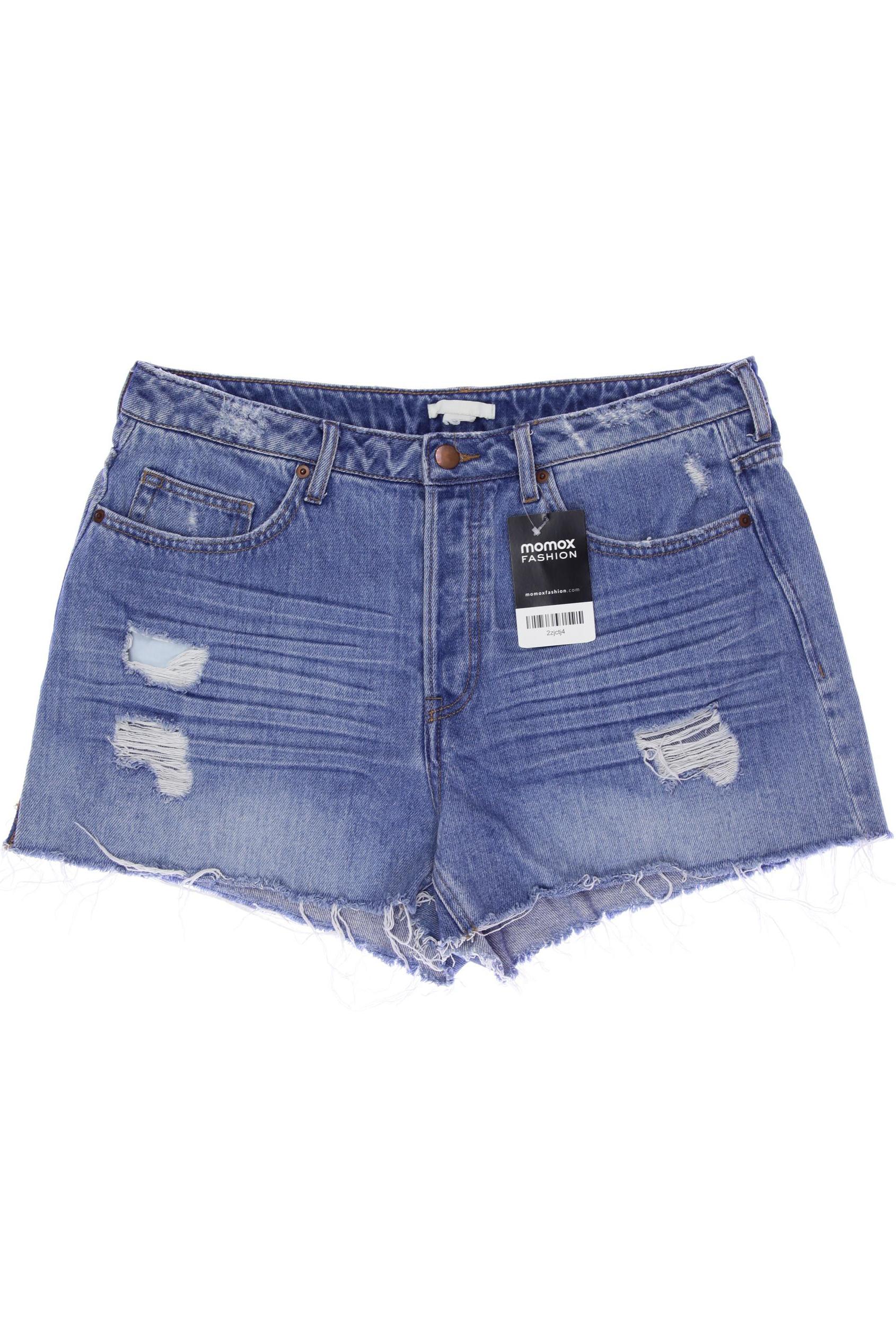 

H&M Damen Shorts, blau, Gr. 42