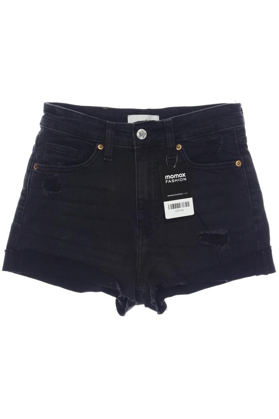 

H&M Damen Shorts, schwarz, Gr. 36