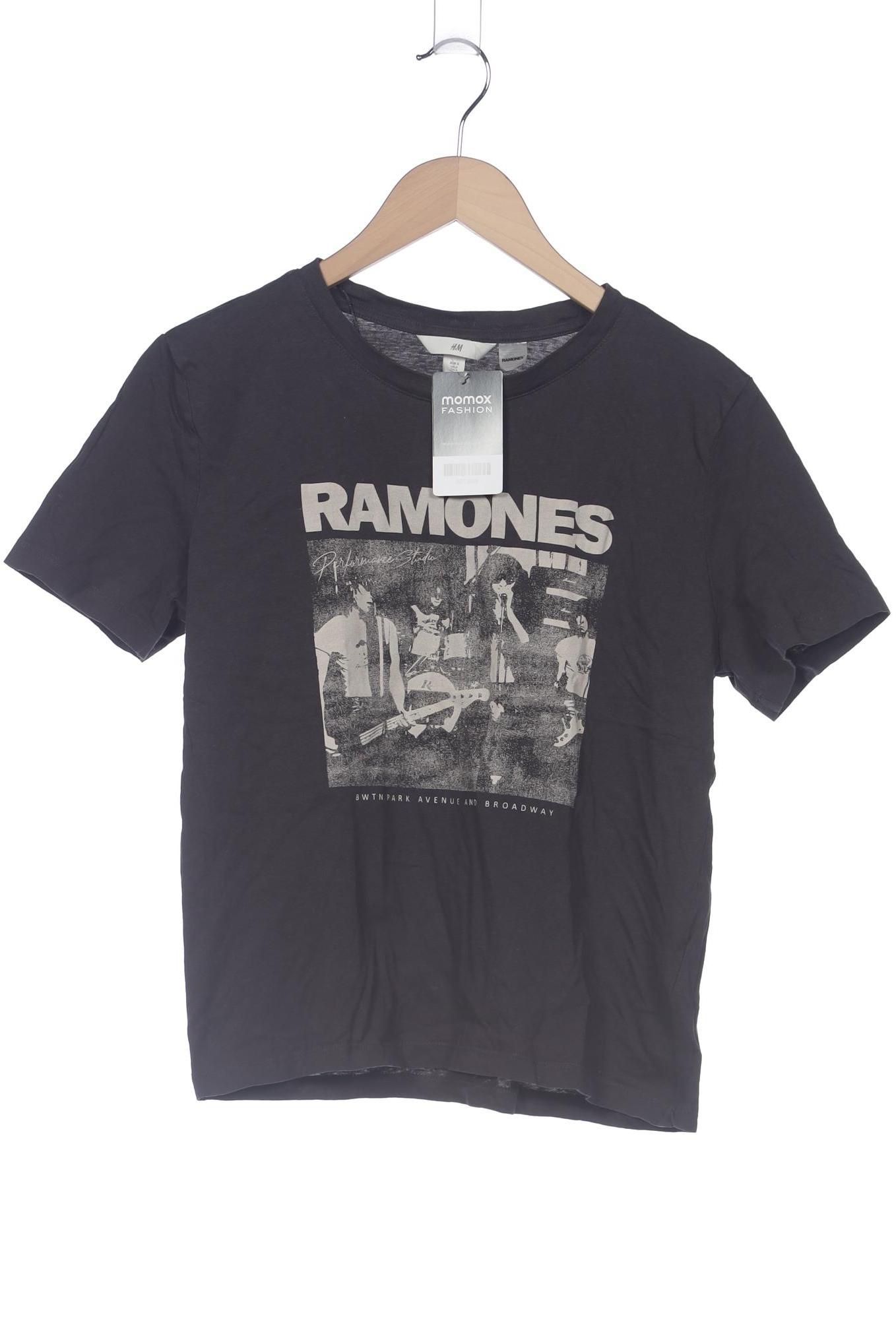 

H&M Damen T-Shirt, grau, Gr. 36