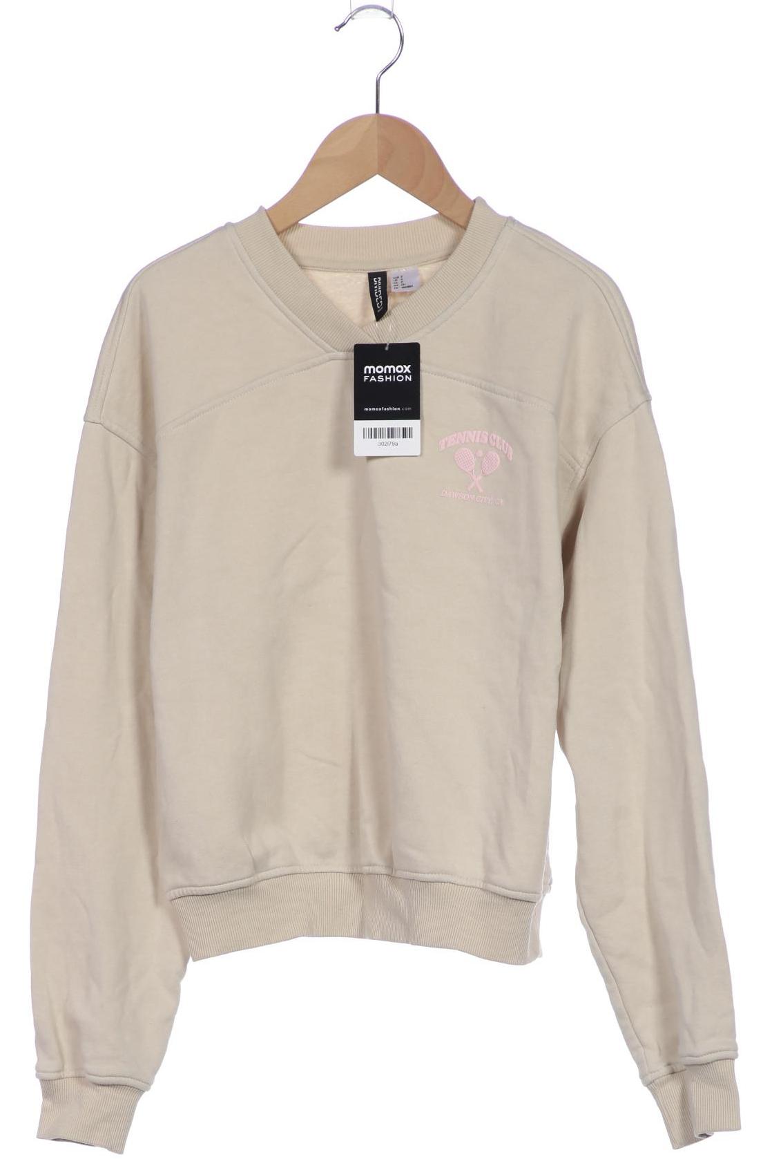 

H&M Damen Sweatshirt, beige, Gr. 36