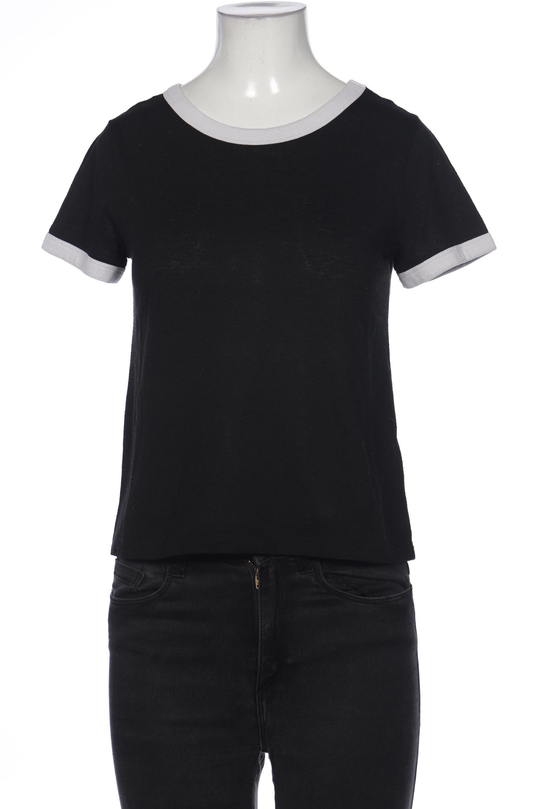 

H&M Damen T-Shirt, schwarz, Gr. 36