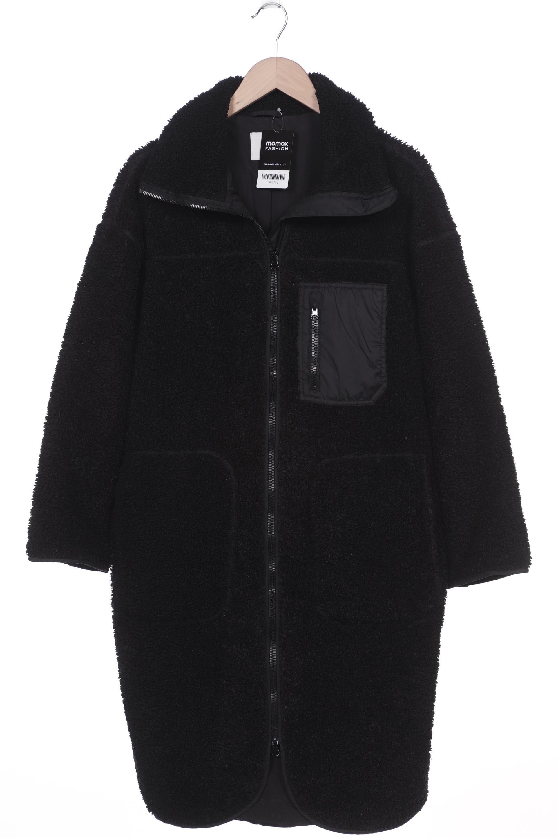 

H&M Damen Mantel, schwarz