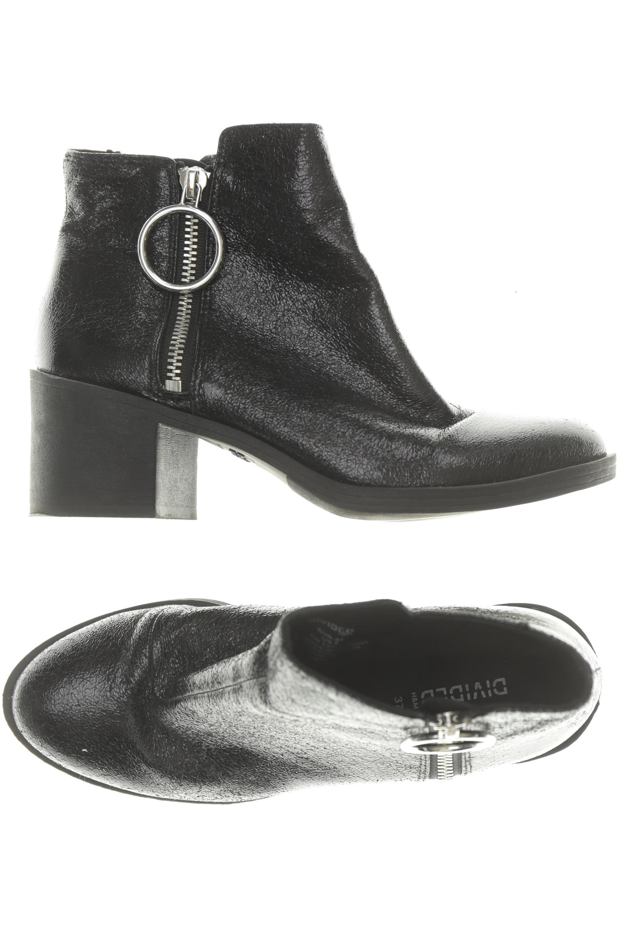 

H&M Damen Stiefelette, schwarz, Gr. 37