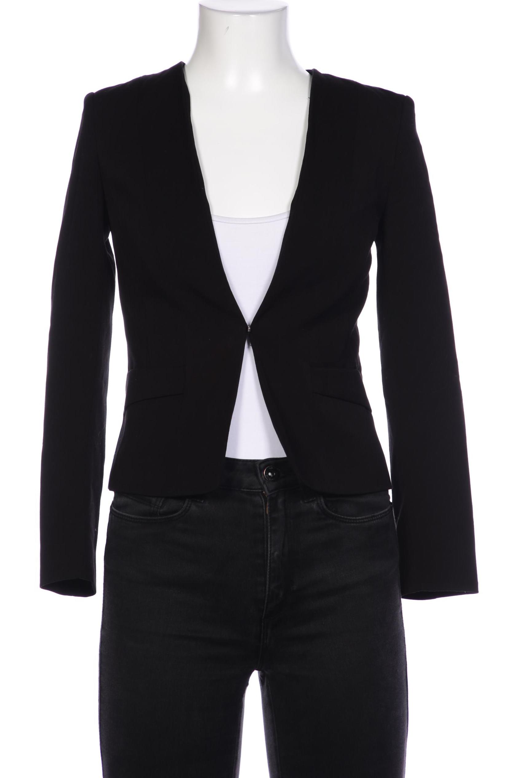 

H&M Damen Blazer, schwarz, Gr. 34