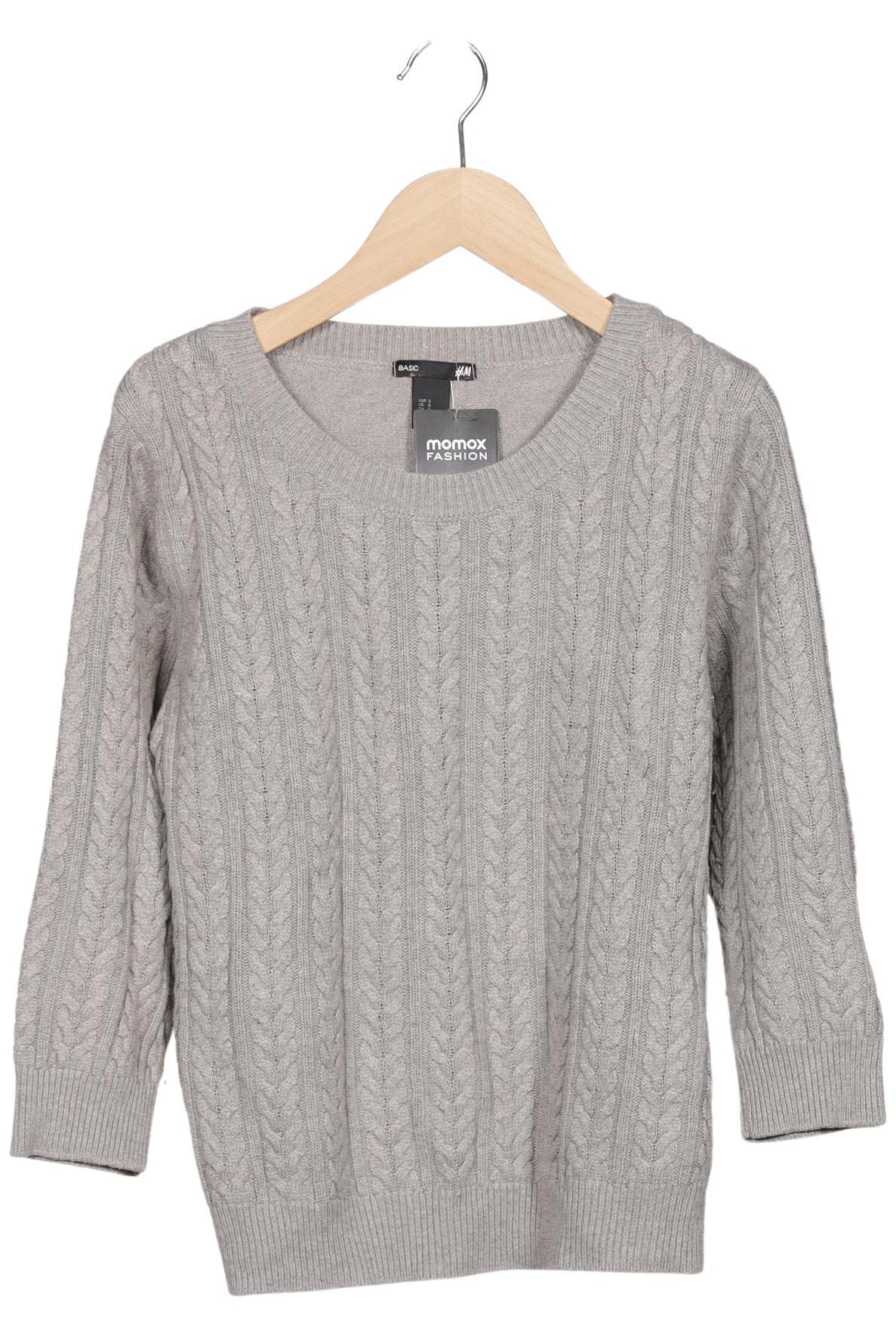 

H&M Damen Pullover, grau, Gr. 36