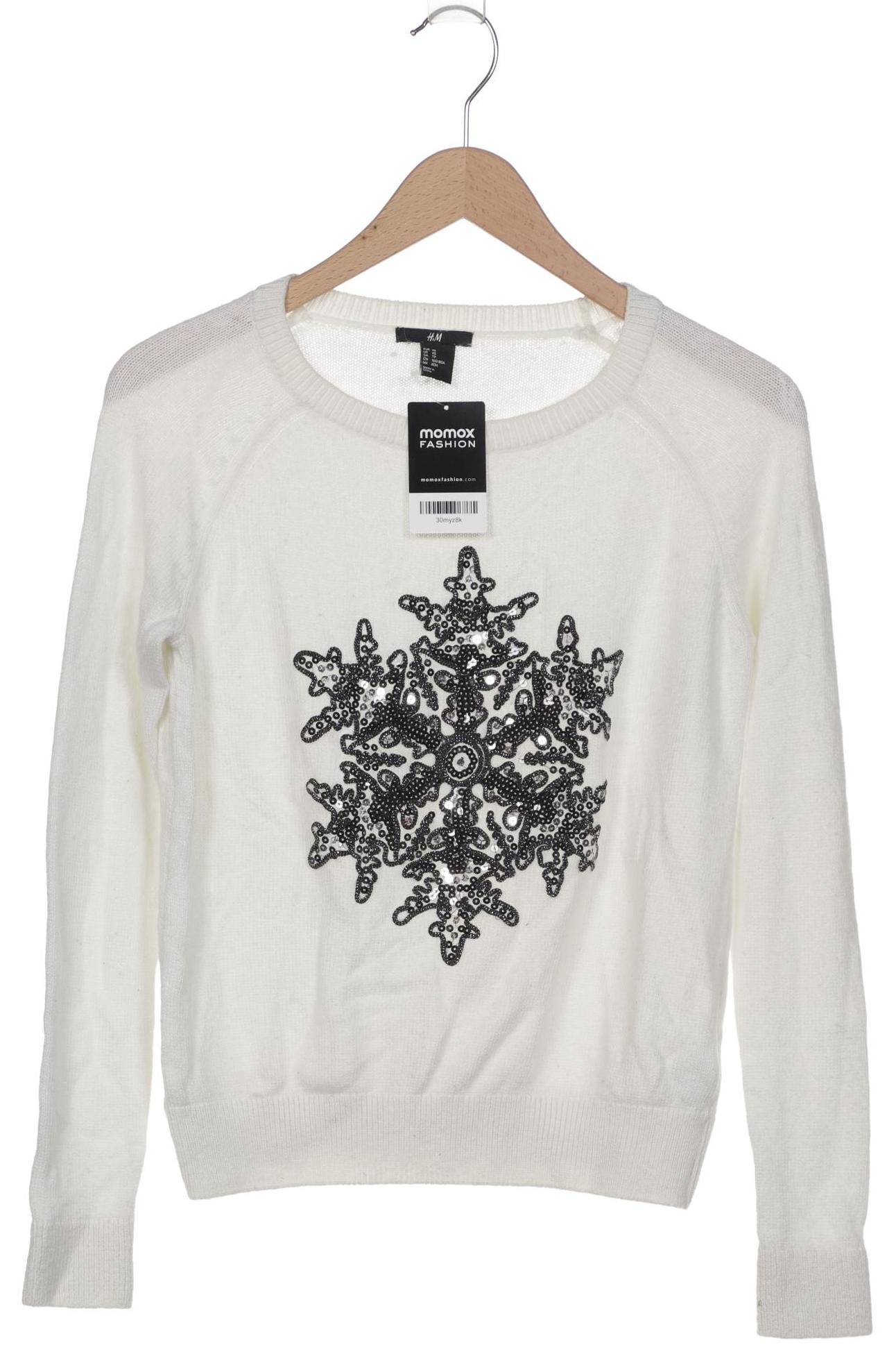Thumbnail - H&amp;M Damen Pullover, cremeweiß, Gr. 34