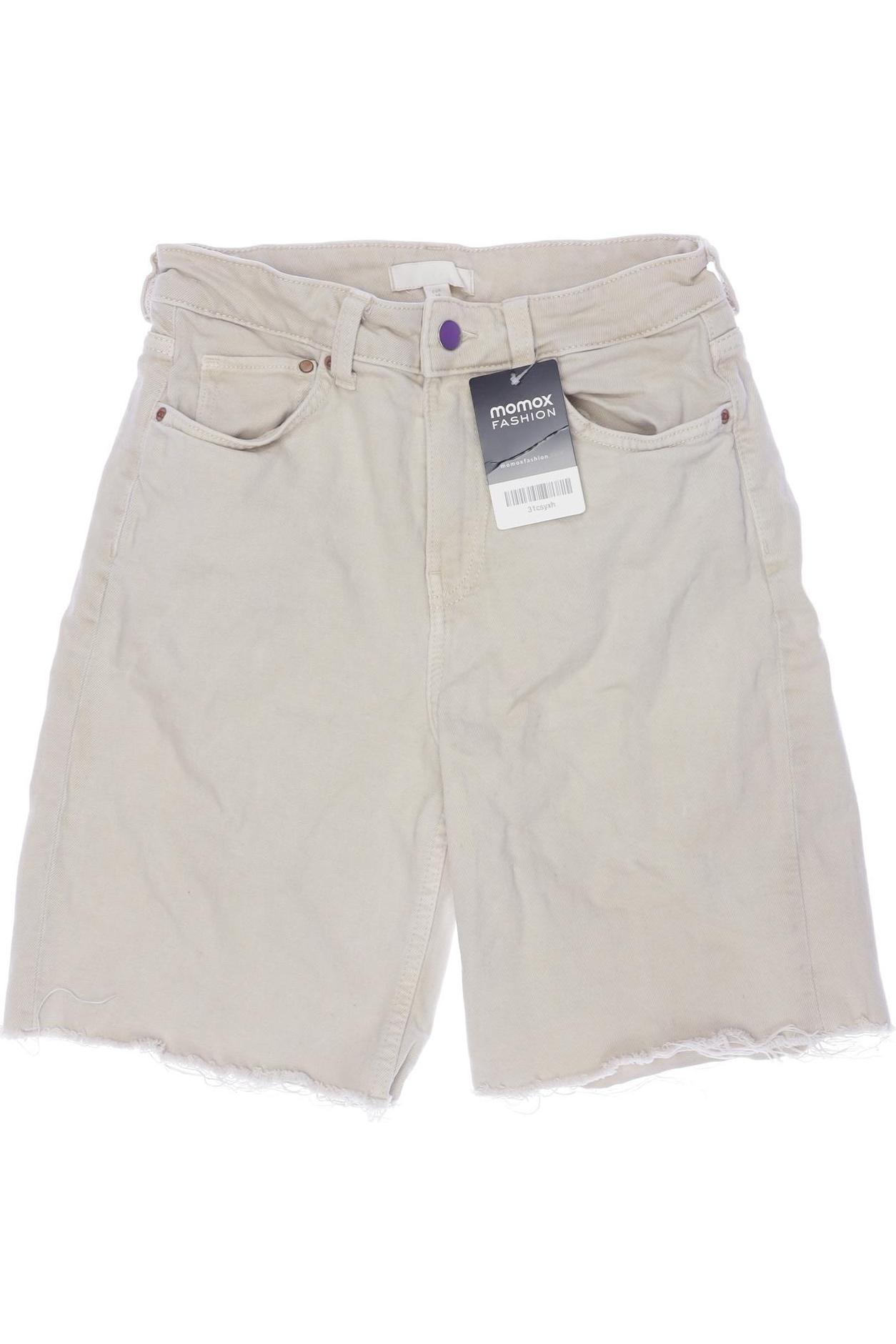 

H&M Damen Shorts, beige, Gr. 34