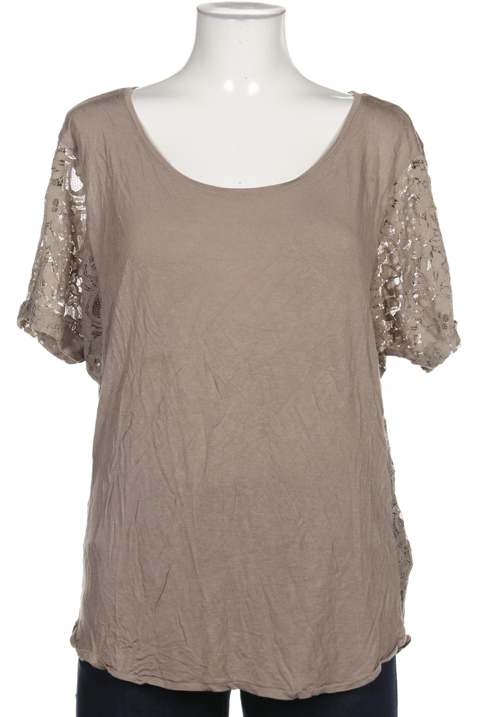 

H&M Damen T-Shirt, beige, Gr. 42