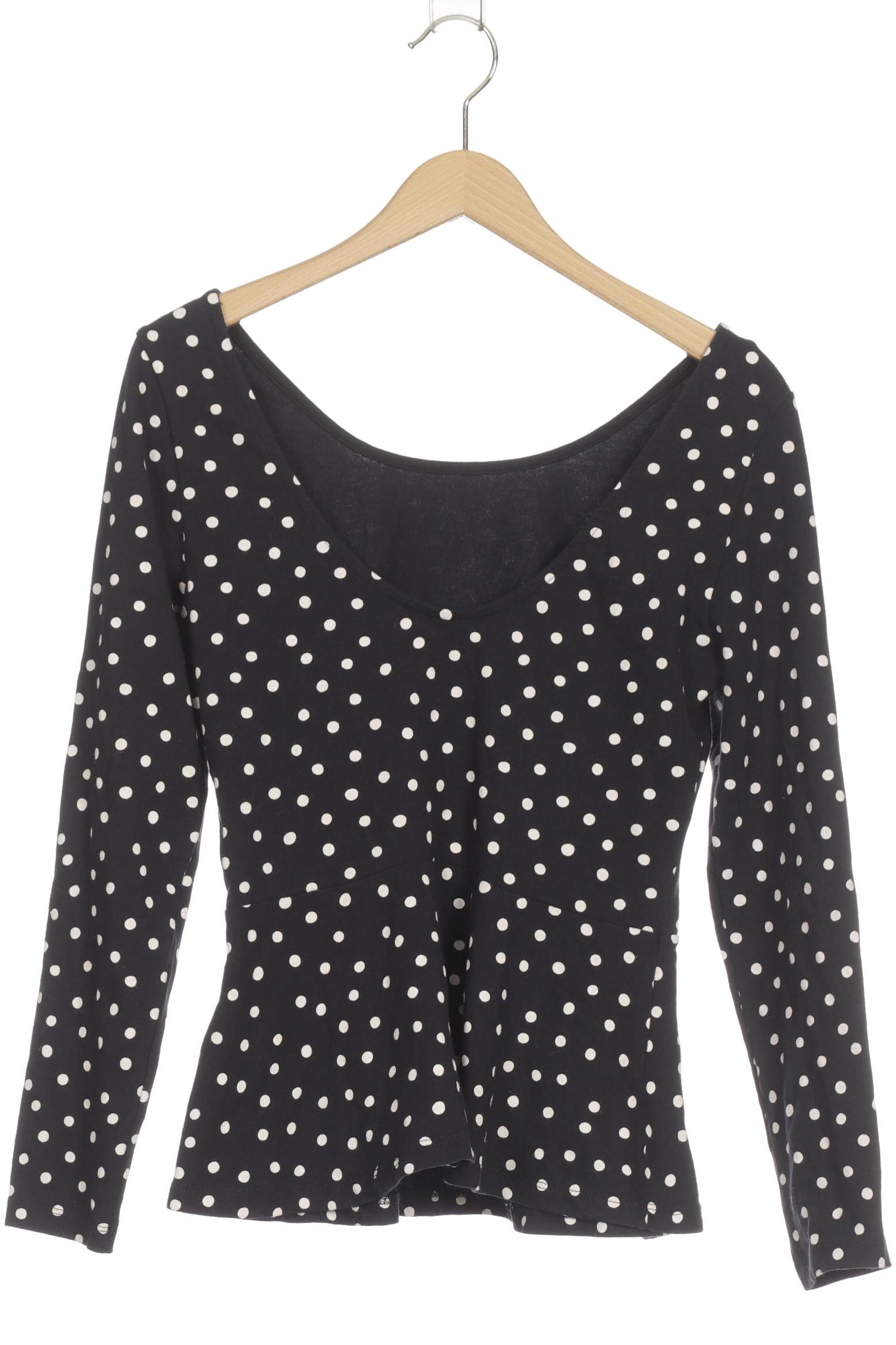 

H&M Damen Langarmshirt, blau, Gr. 32