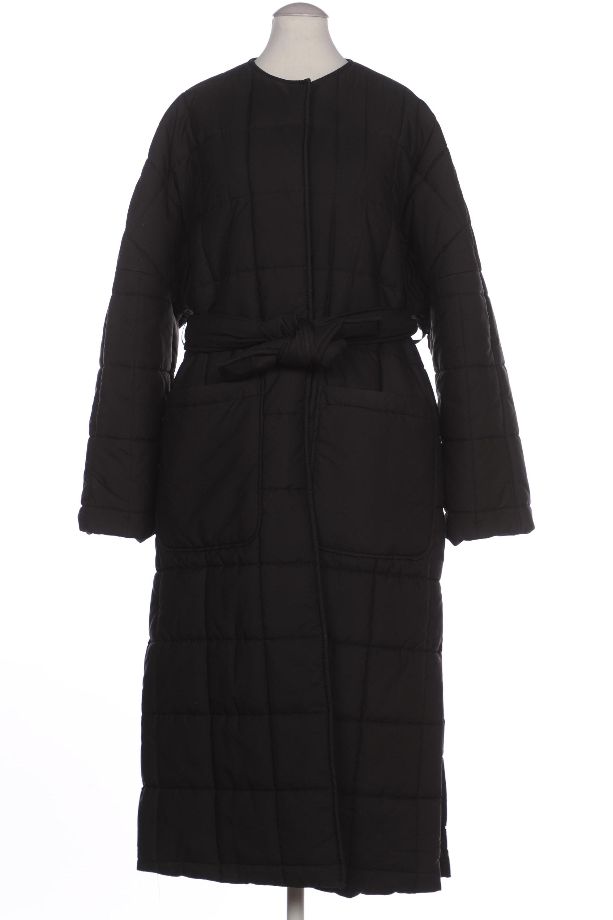 

H&M Damen Mantel, schwarz, Gr. 34