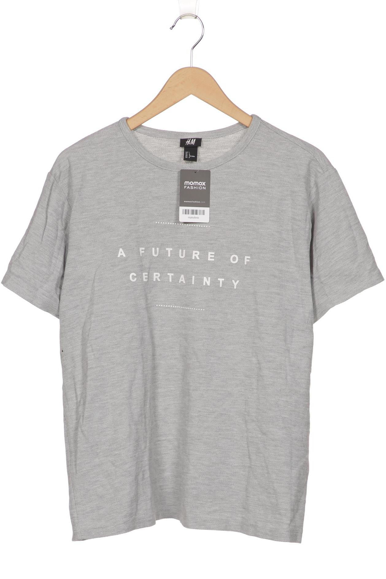 

H&M Damen T-Shirt, grau