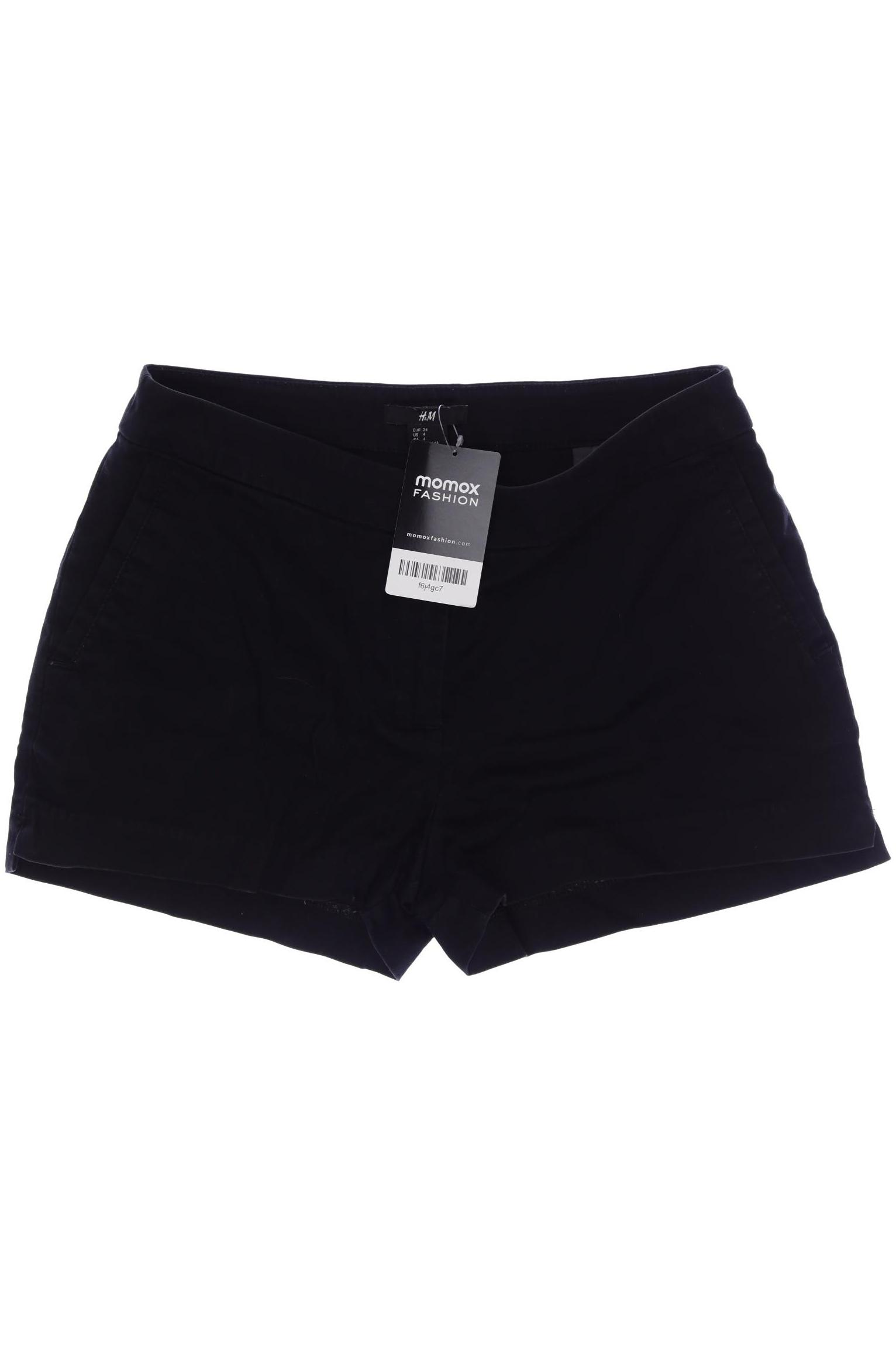

H&M Damen Shorts, schwarz, Gr. 34