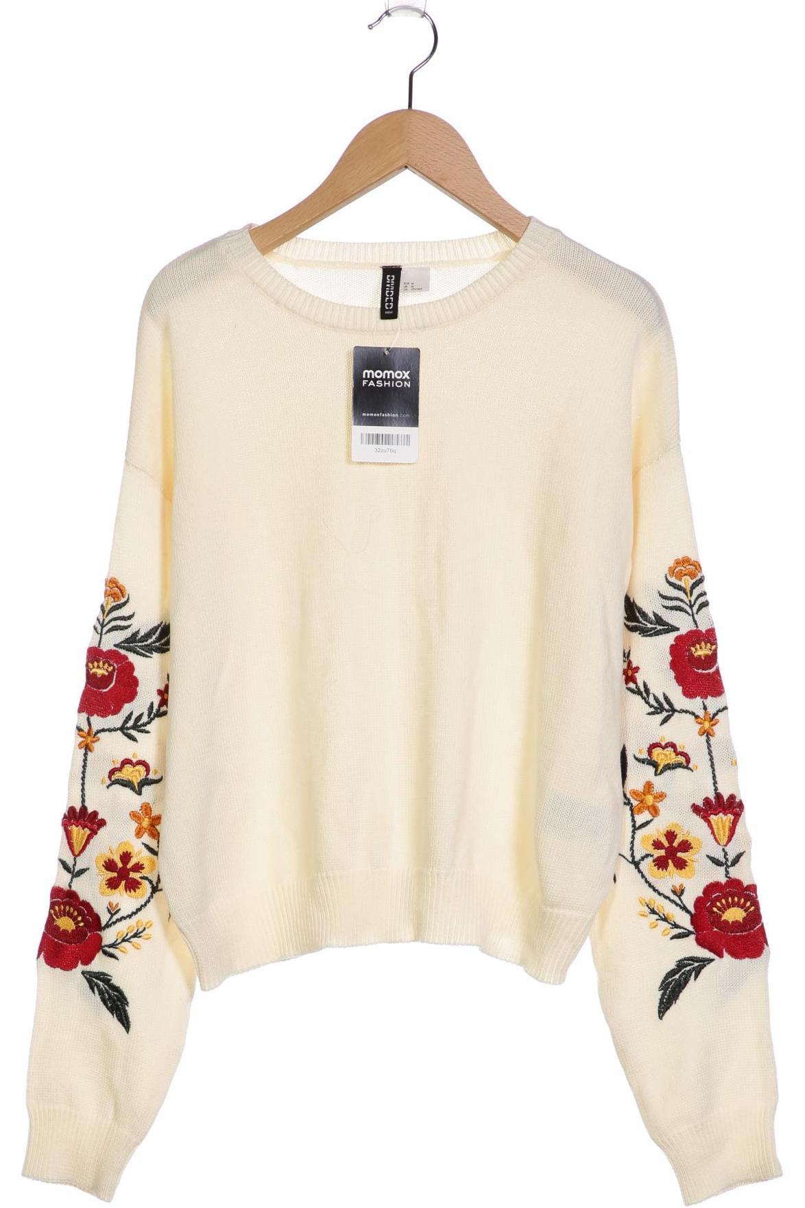 

H&M Damen Pullover, cremeweiß, Gr. 38