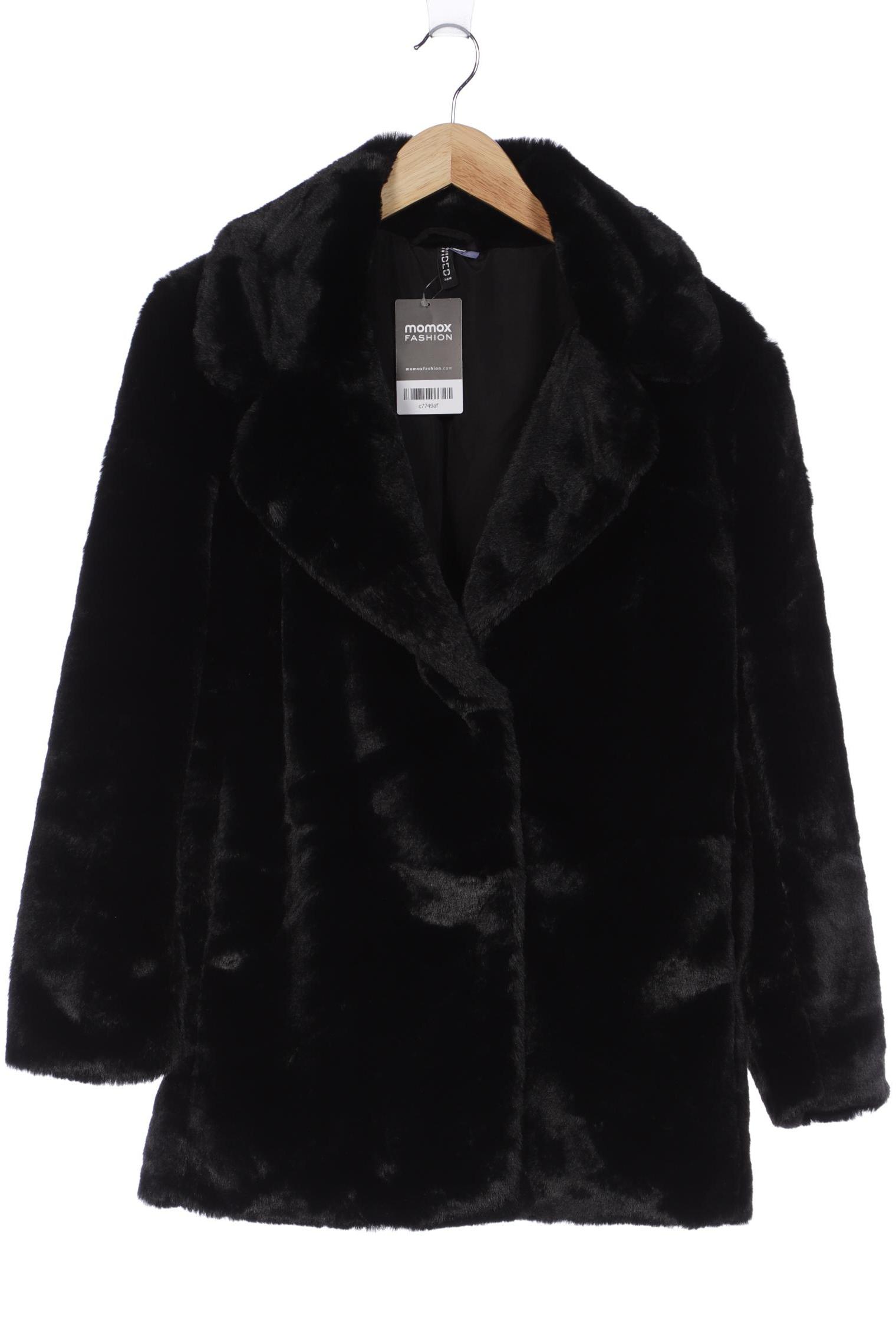

H&M Damen Mantel, schwarz, Gr. 36