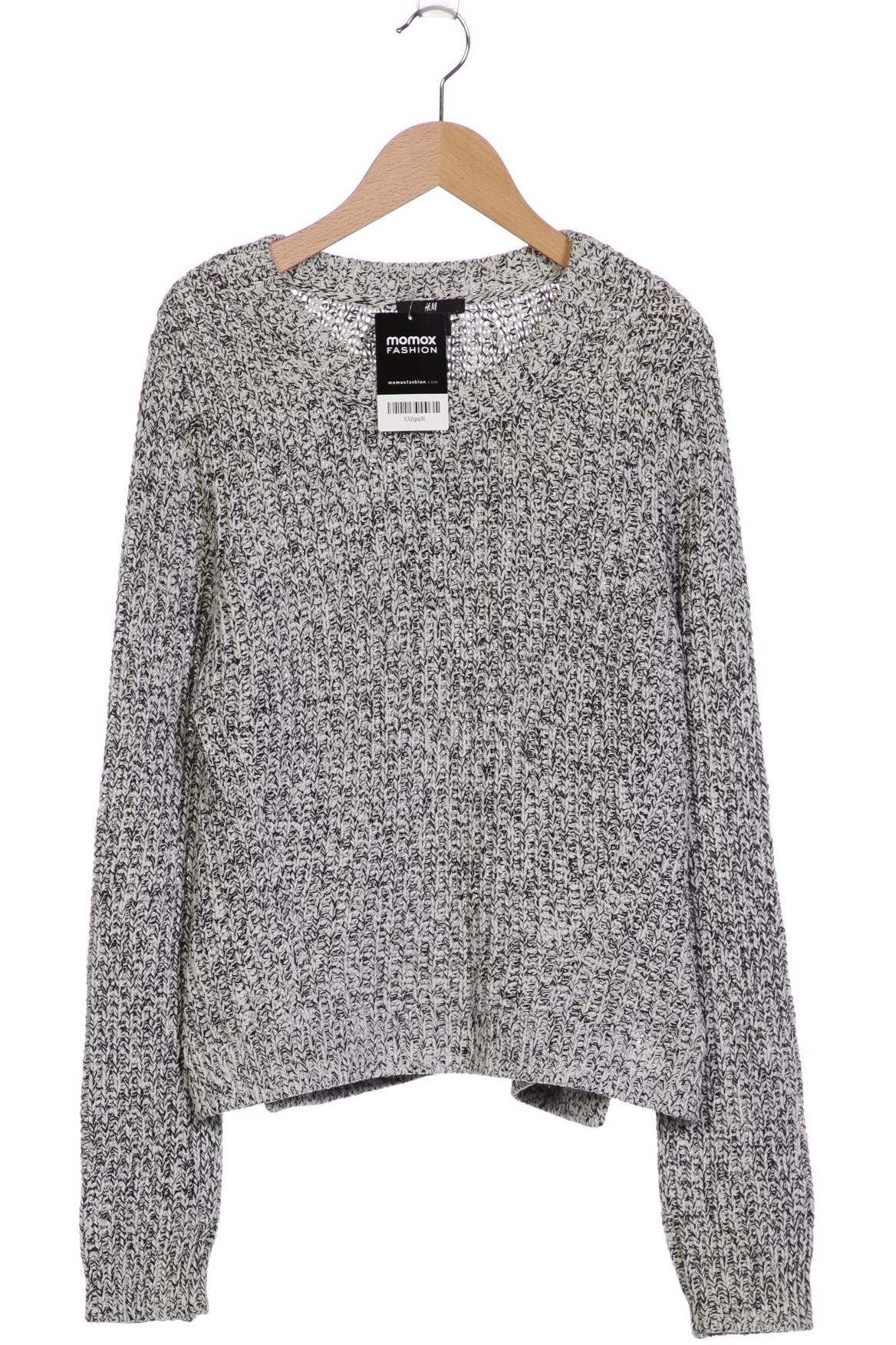 

H&M Damen Pullover, grau, Gr. 38