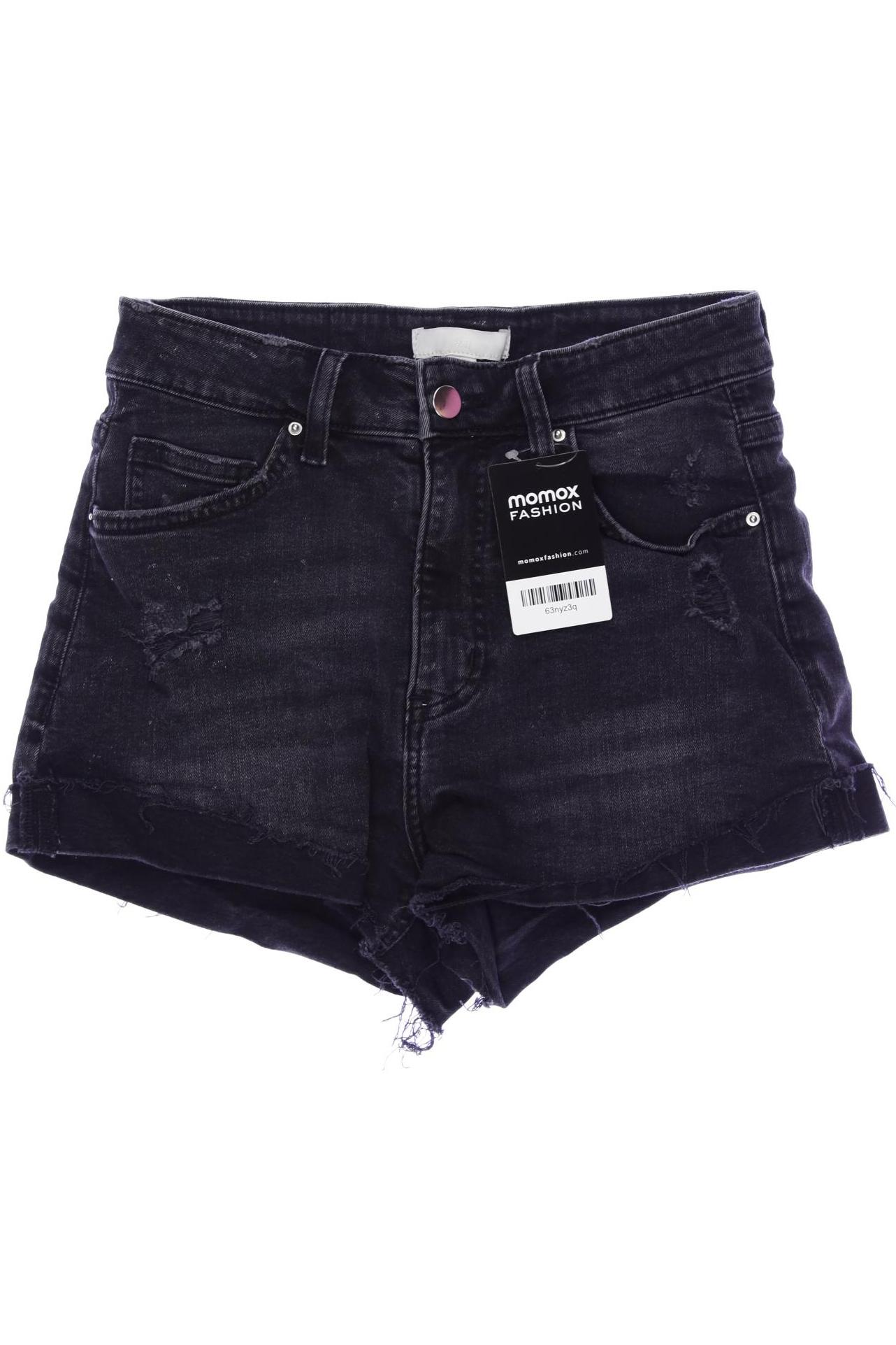 

H&M Damen Shorts, grau, Gr. 36